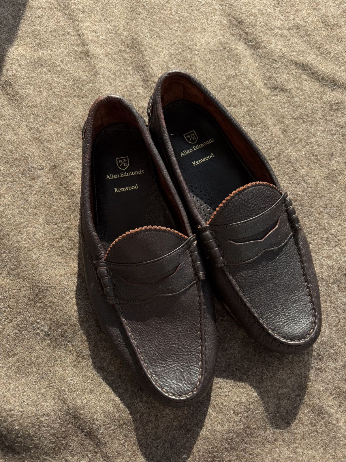 Allen Edmonds Allen Edmonds Leather Loafers Size US 10.5 / EU 43-44 - 5 Thumbnail