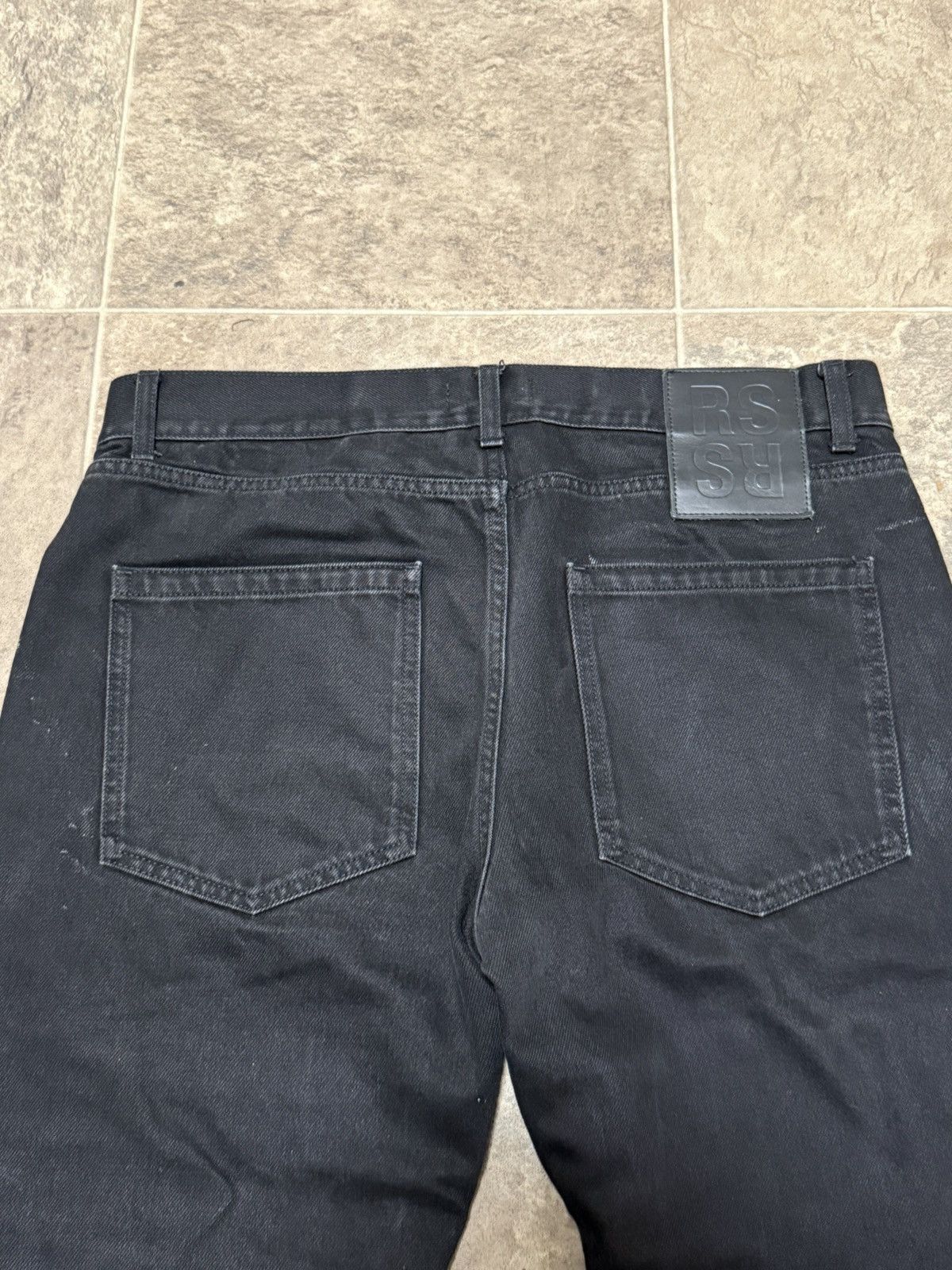 Raf Simons Raf Simon’s Destroyed Double Denim in Black Size US 32 / EU 48 - 6 Thumbnail