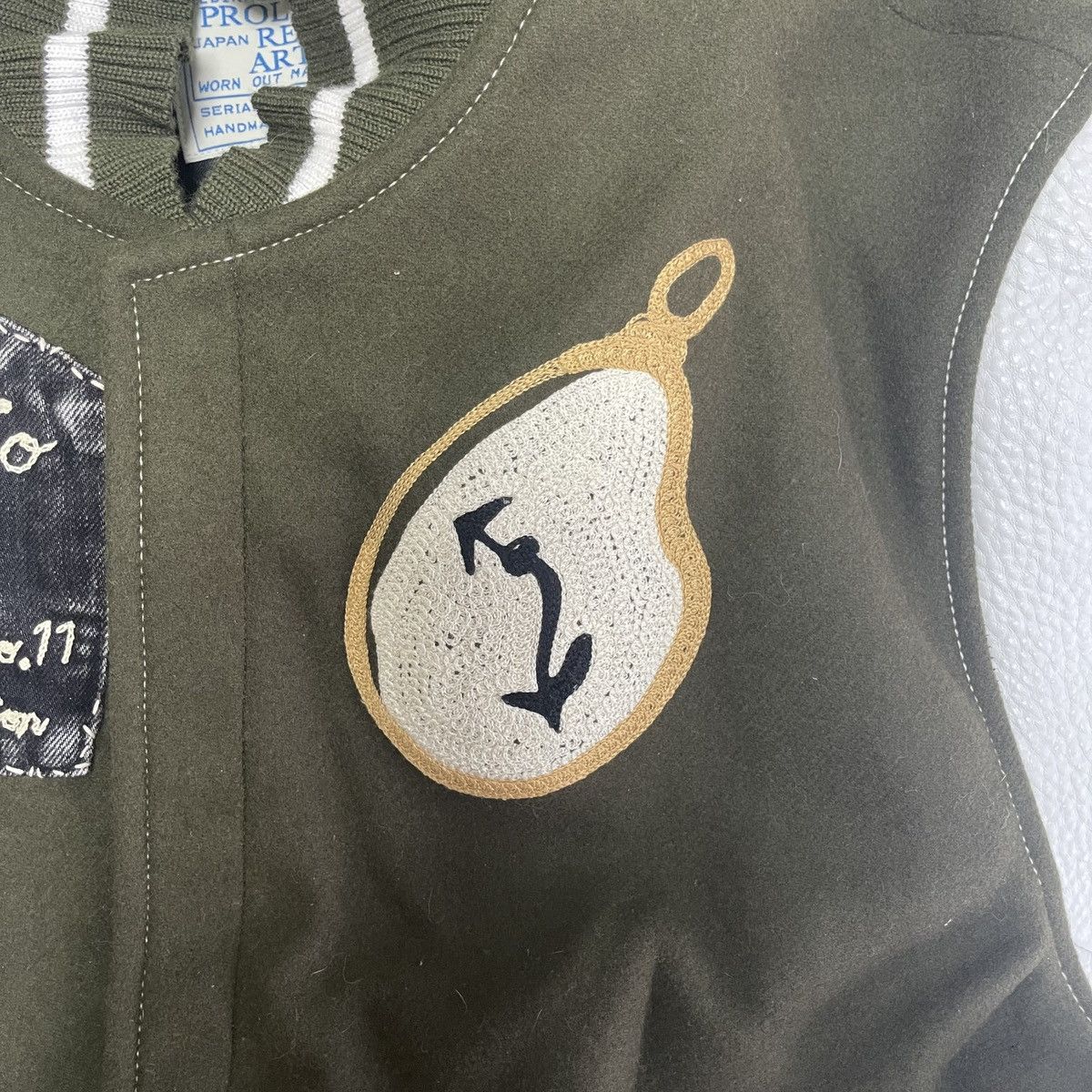 Vuja De VUJA DE X PROLETA RE ART 'Winter Wind' Varsity Jacket Size US L / EU 52-54 / 3 - 7 Thumbnail