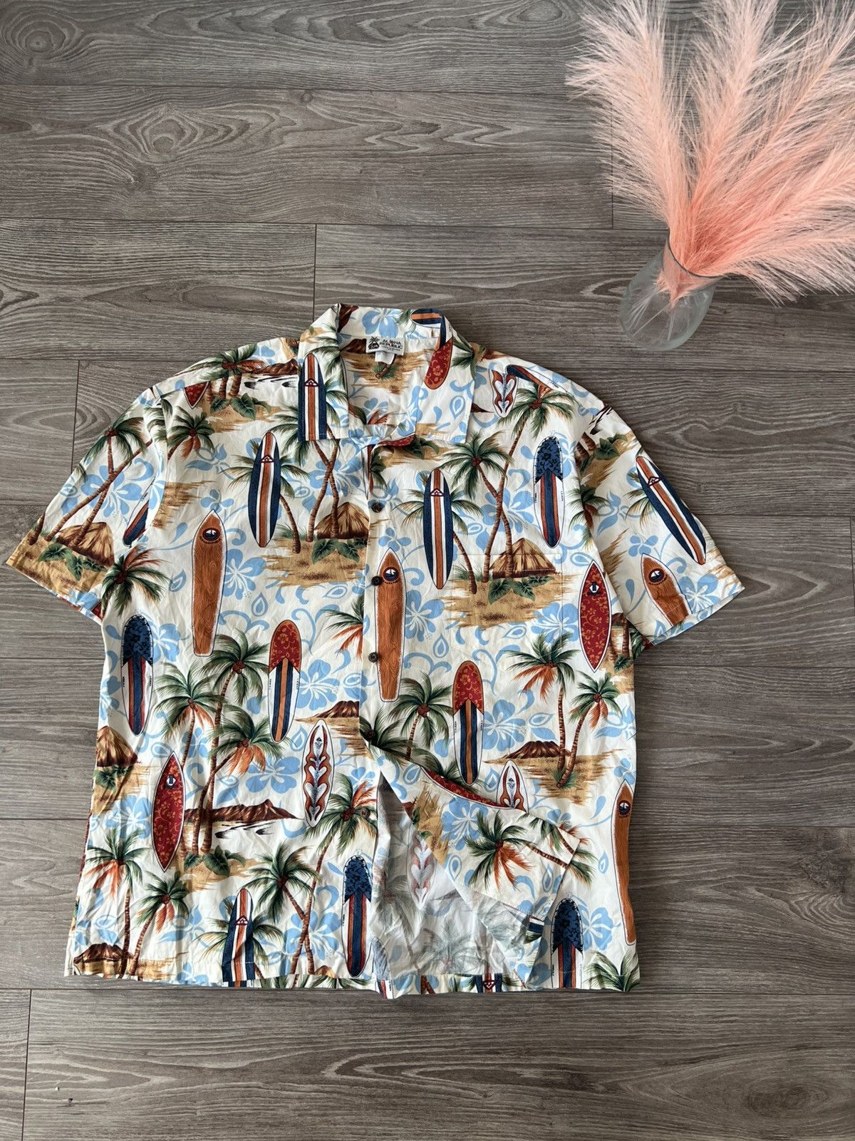 Other Rare Aloha Republic Made in Usa Hawaii Overprinted shirt Size US XXL / EU 58 / 5 - 4 Thumbnail