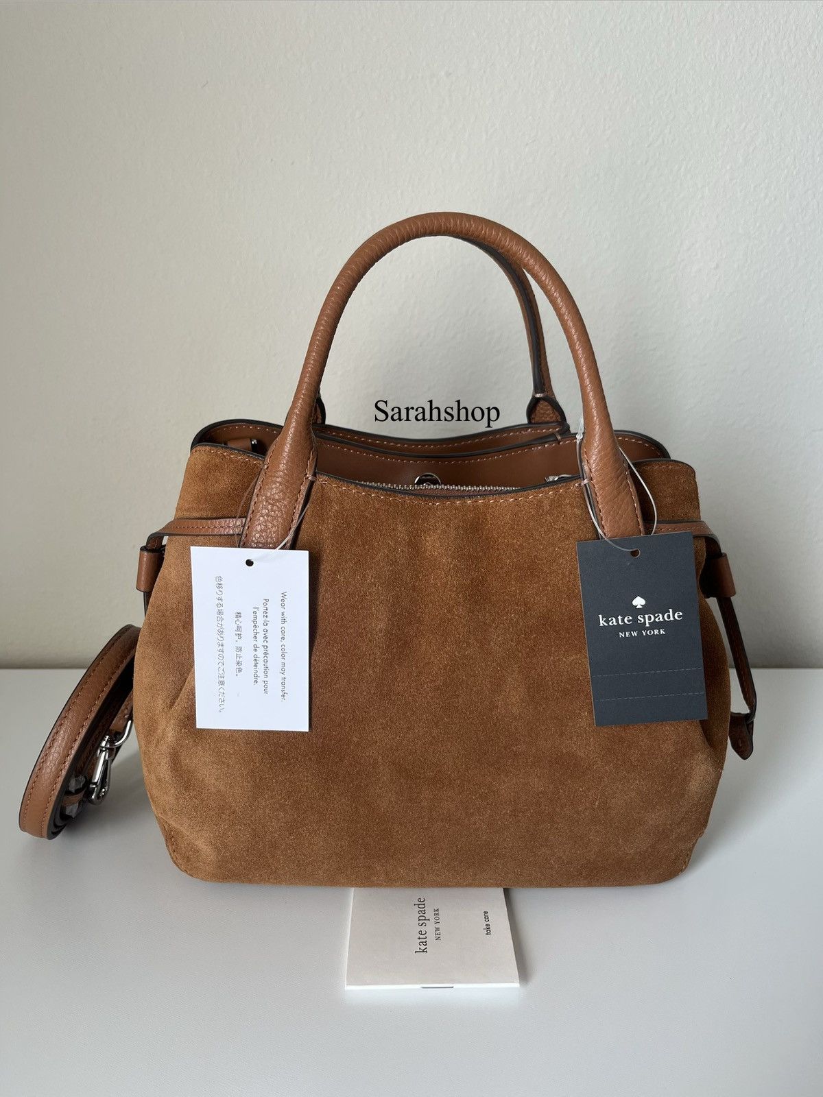 Kate Spade Kate Spade Dumpling Suede Satchel Size ONE SIZE - 3 Thumbnail