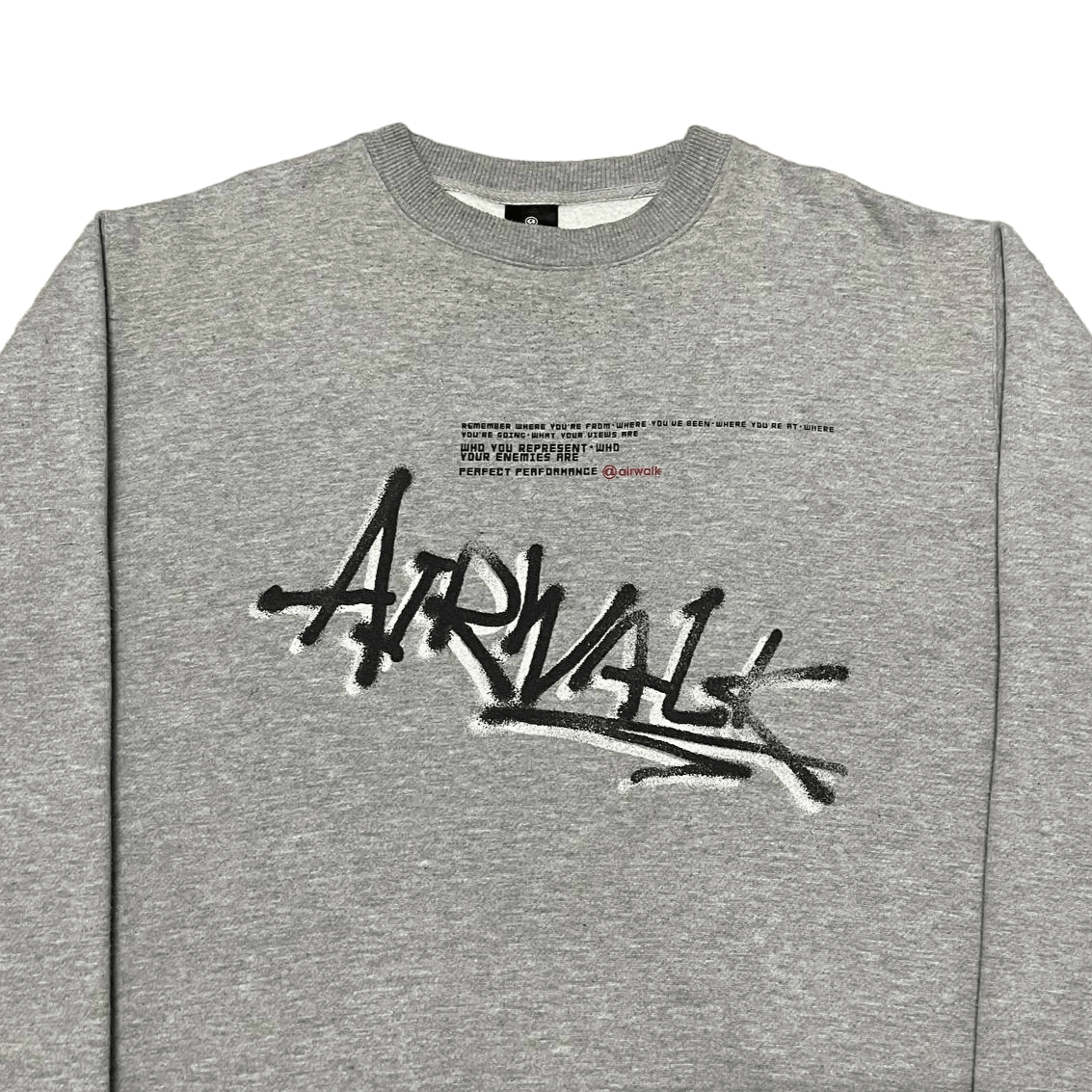 Airwalk Vintage Airwalk Big Logo Print Crewneck Jumper Size US L / EU 52-54 / 3 - 2 Thumbnail
