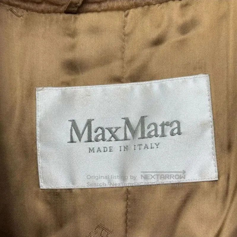 Max Mara MaxMara Stylish Brown Wool Women's Coat . Size L / US 10 / IT 46 - 5 Thumbnail