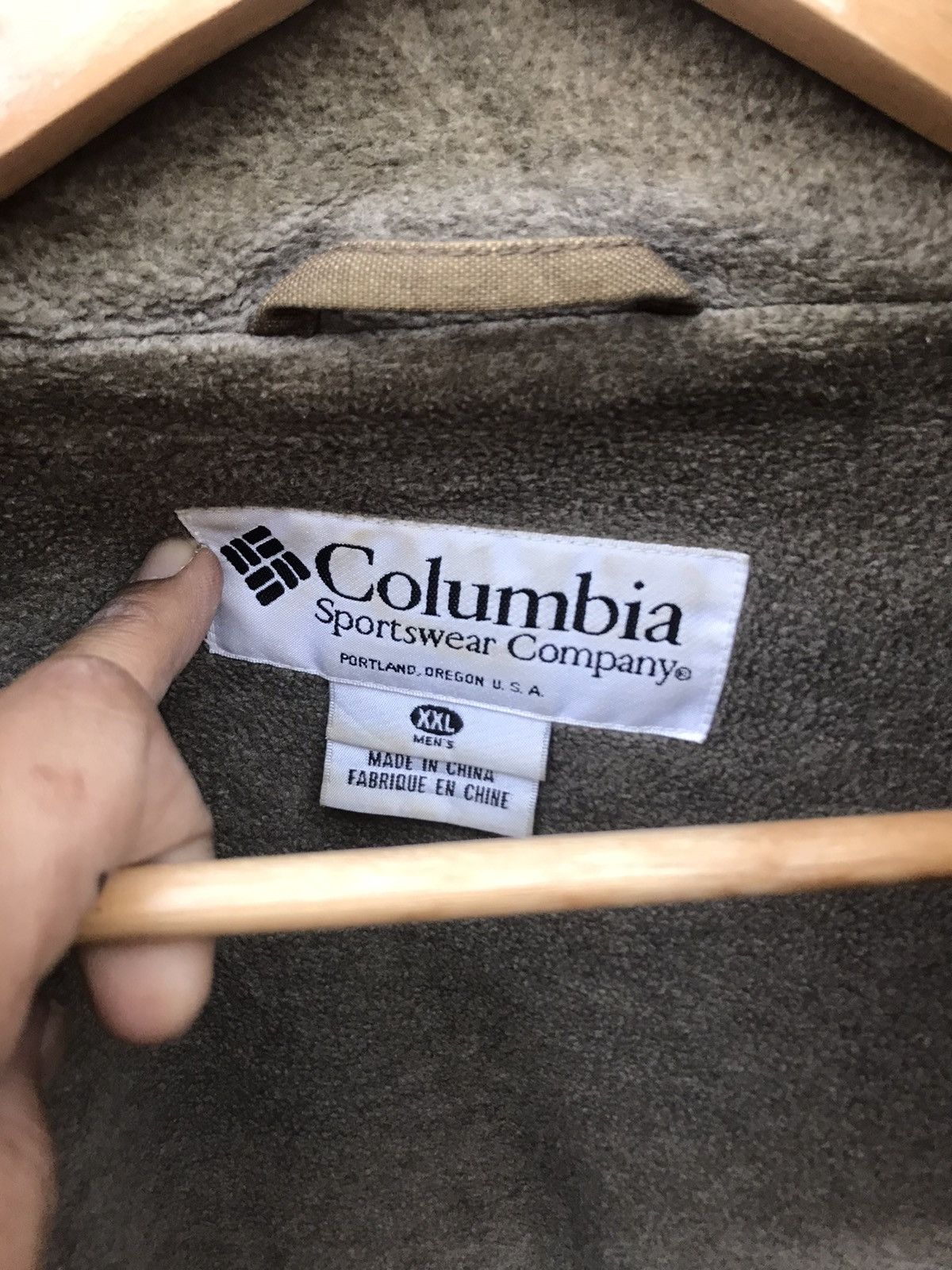 Columbia Vintage 90s Columbia Flight Jacket Fleece Inside Size US XXL / EU 58 / 5 - 6 Thumbnail