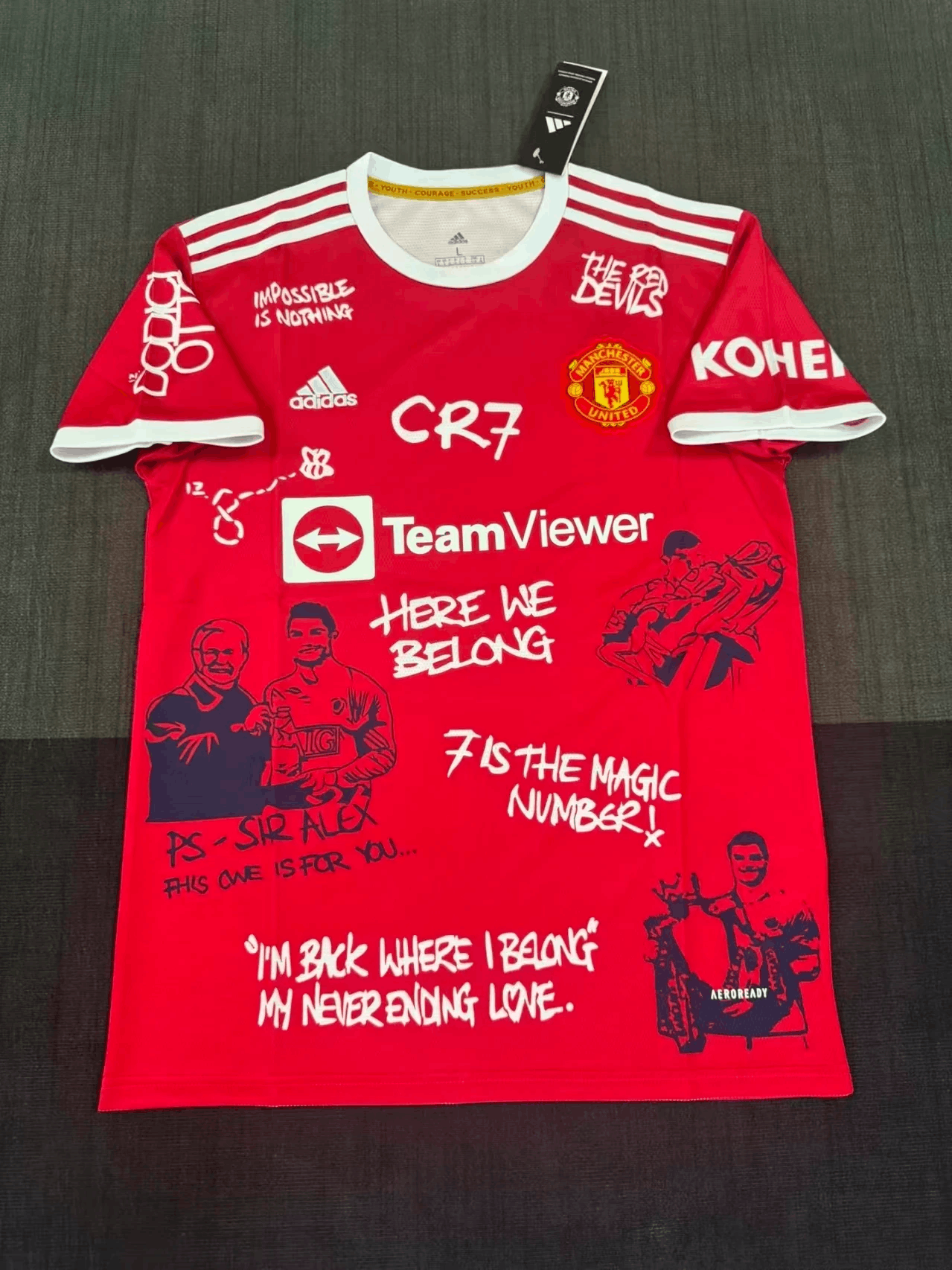 Other C Ronaldo Jersey 2021 22 MUFC Jersey Size US L / EU 52-54 / 3 - 1 Thumbnail