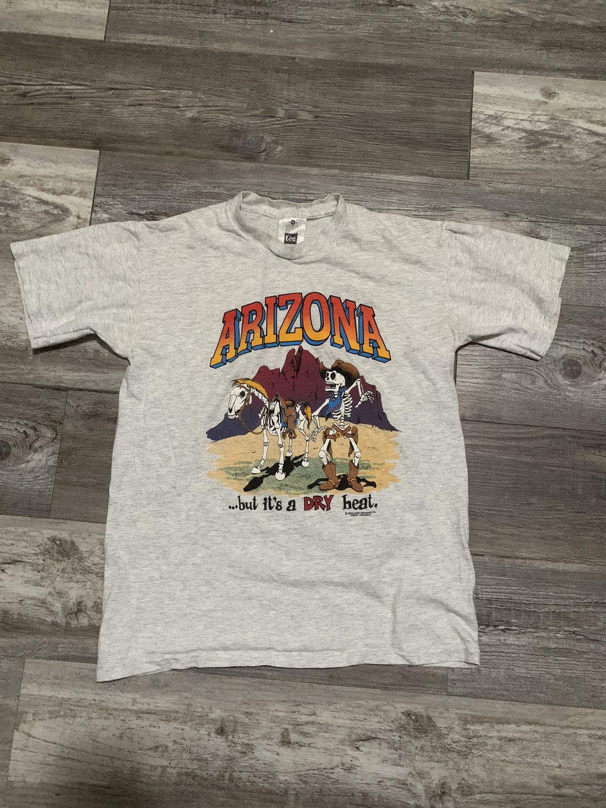 Vintage Grey vintage Arizona tee #western Size US M / EU 48-50 / 2 - 1 Thumbnail
