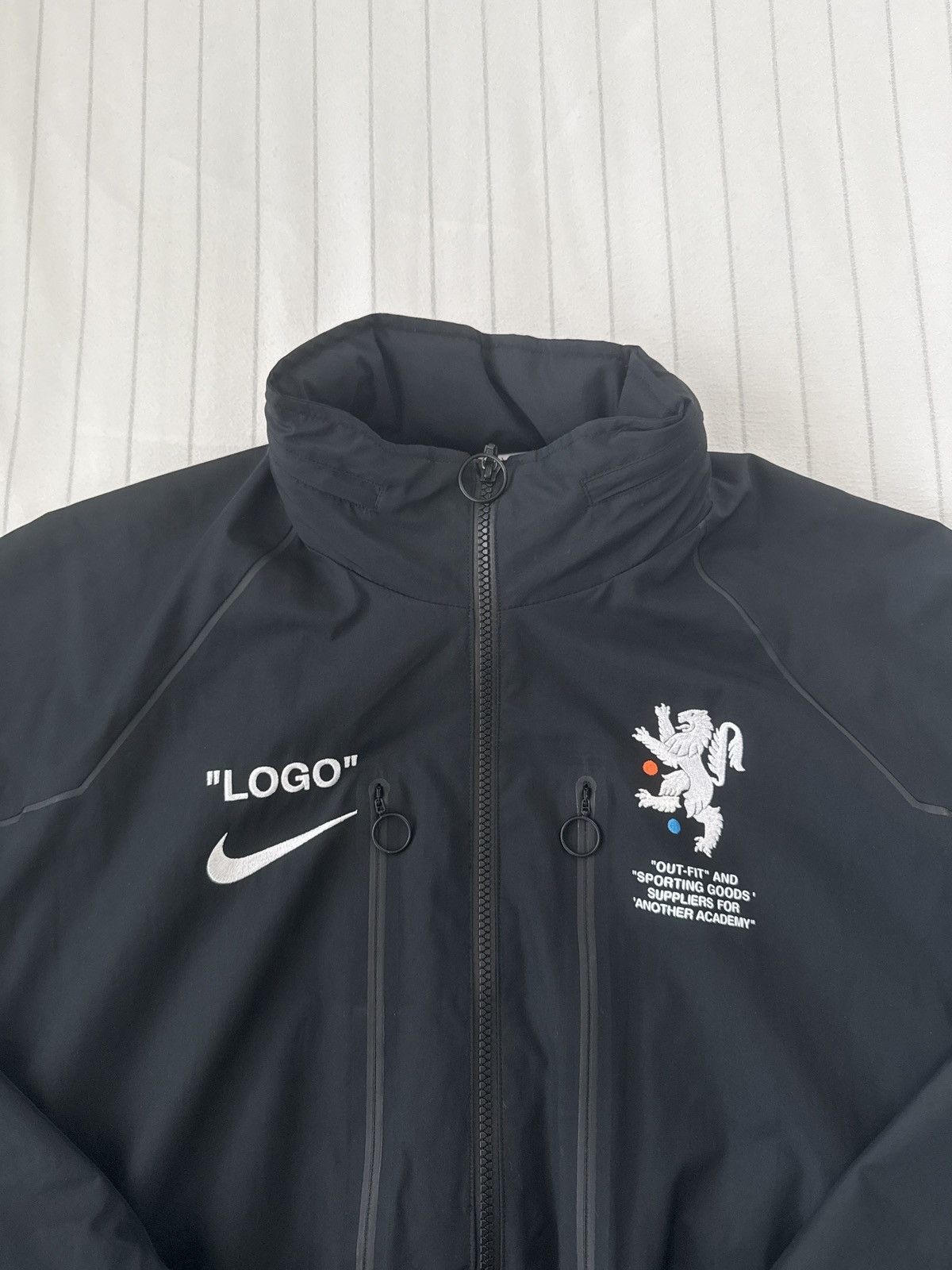 Nike × Off-White × Virgil Abloh Nike Lab Off White Mercurial NRG Track Jacket Size Medium Size US M / EU 48-50 / 2 - 6 Thumbnail