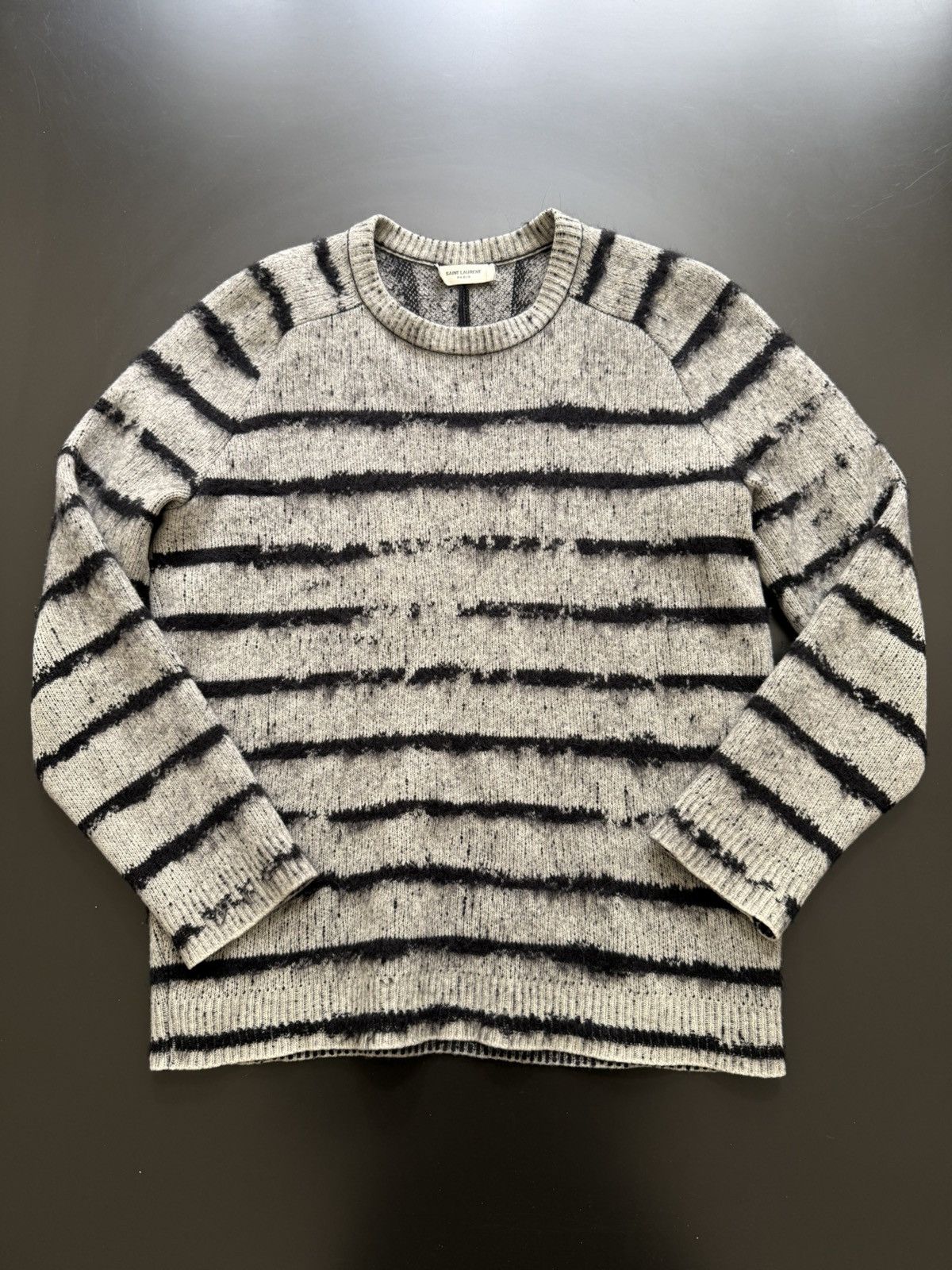 Saint Laurent Paris saint laurent wool crewneck Size US S / EU 44-46 / 1 - 1 Thumbnail