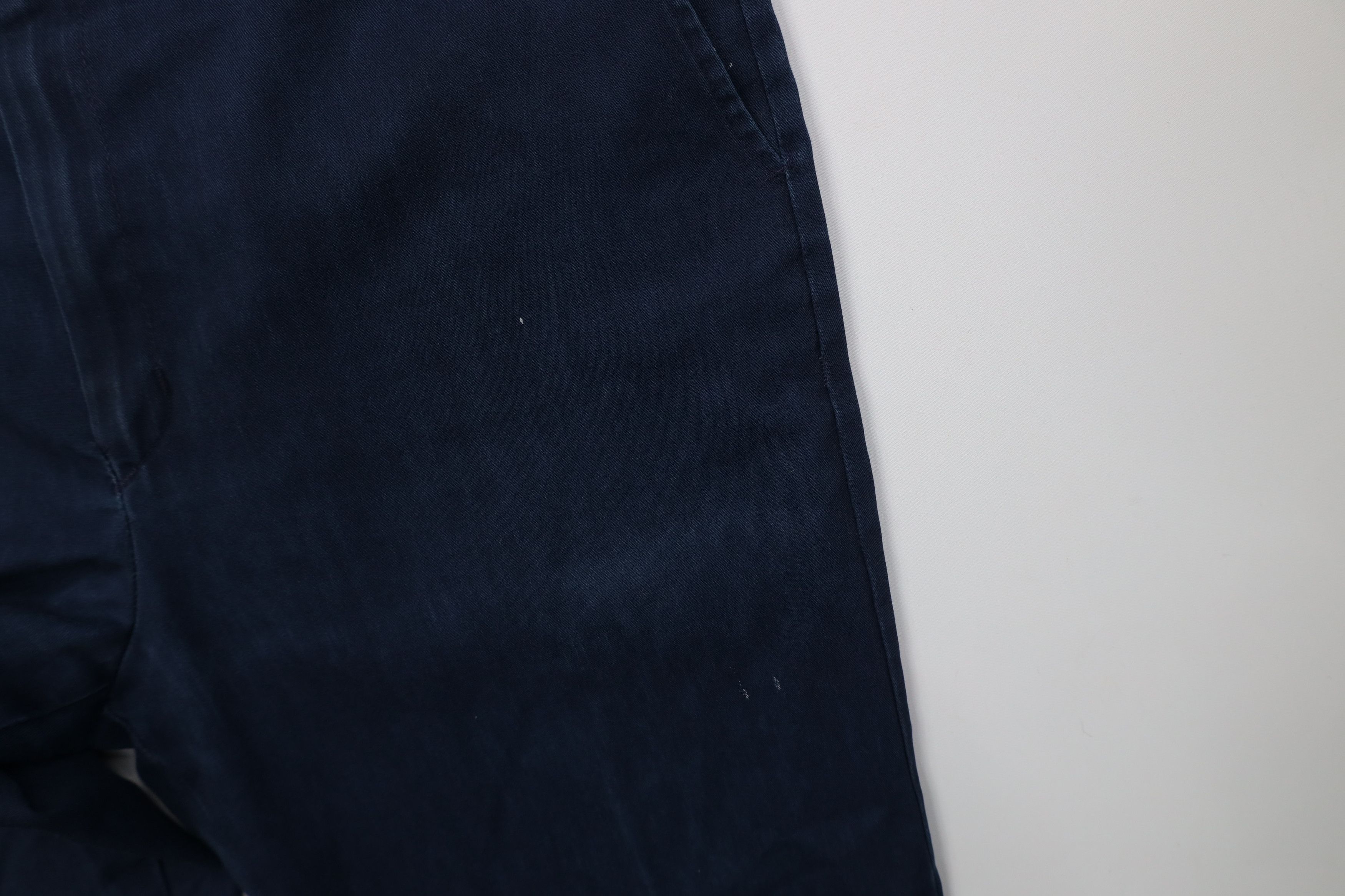 Vintage Vintage 90s Streetwear Wide Leg Pants Workwear Blue USA Size US 36 / EU 52 - 9 Thumbnail
