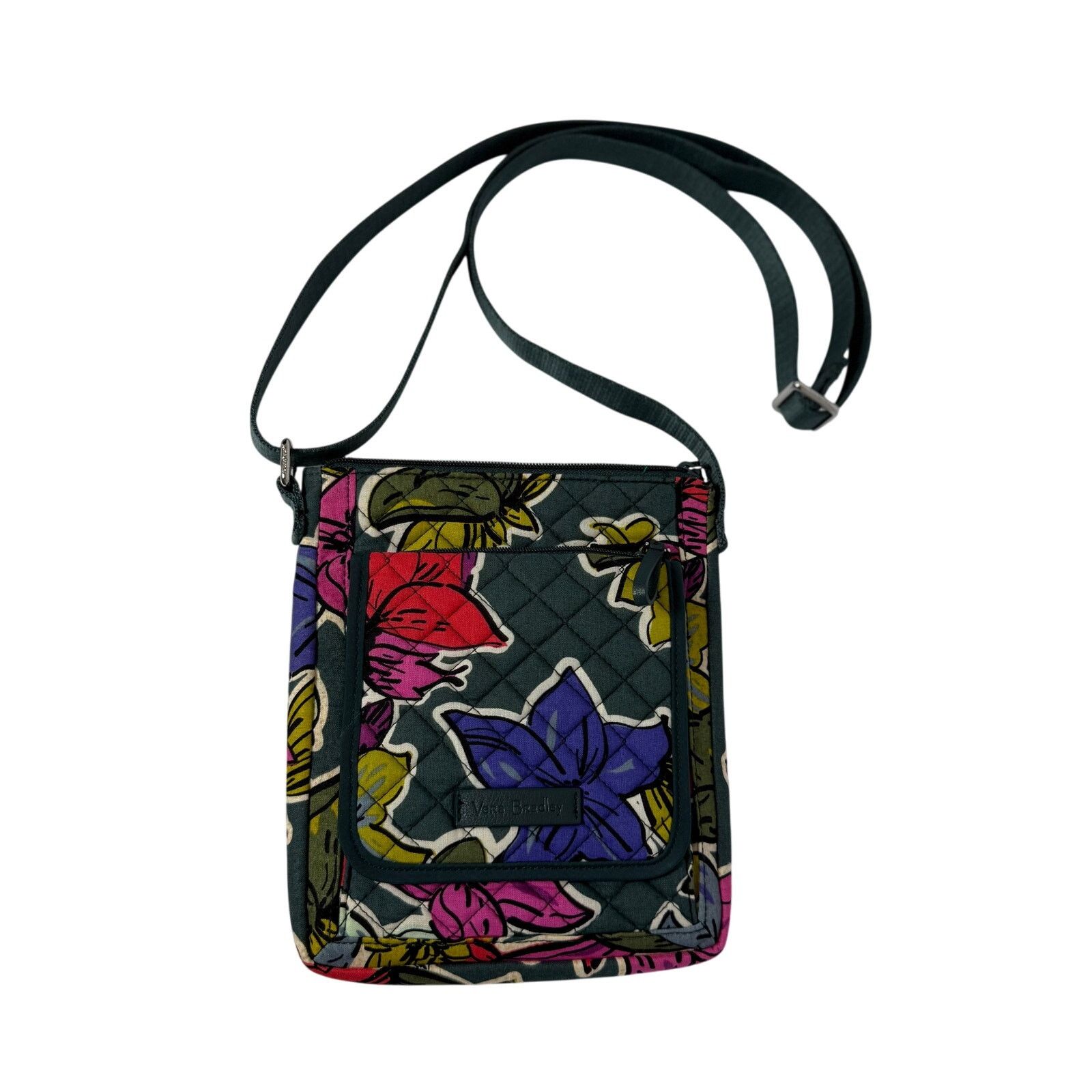 Vera Bradley VB Mini Hipster Iconic RFID FALLING FLOWERS Crossbody Size ONE SIZE - 1 Thumbnail