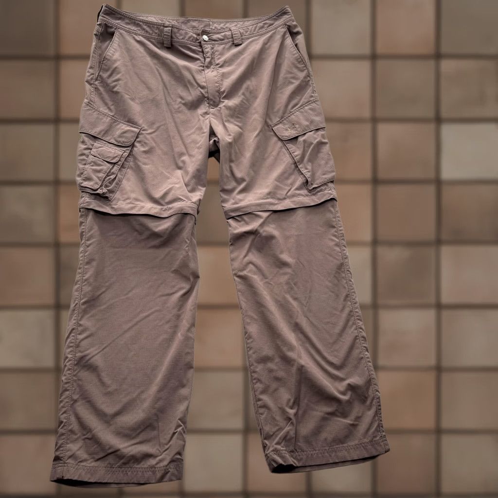 Under Armour Under Armour Pants Mens 38x31 Brown Convertible Cargo Hiking Nylon Quick Dry Size US 38 / EU 54 - 1 Thumbnail