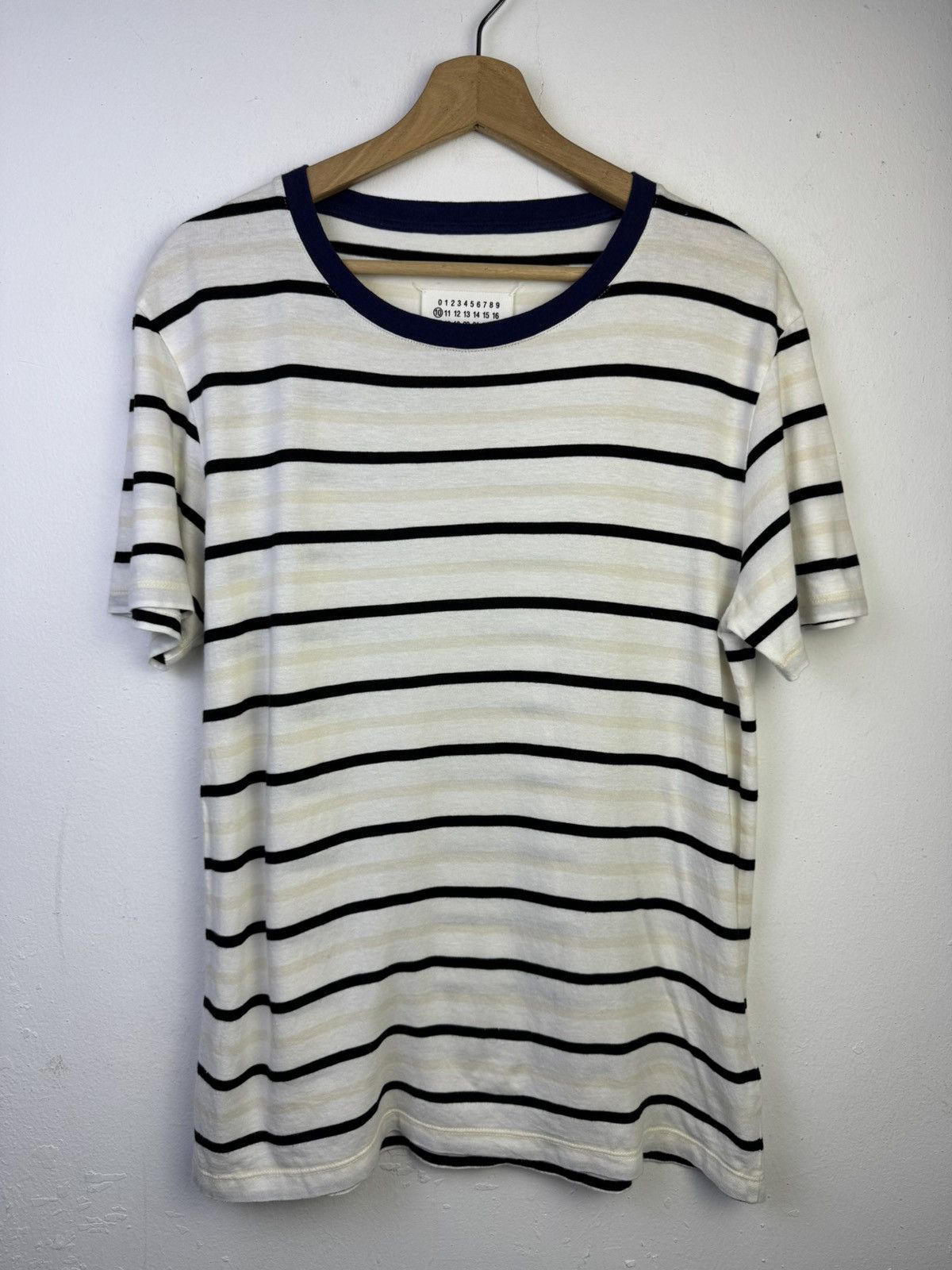 Maison Margiela Maison Margiela striped T-shirt Size US S / EU 44-46 / 1 - 1 Thumbnail