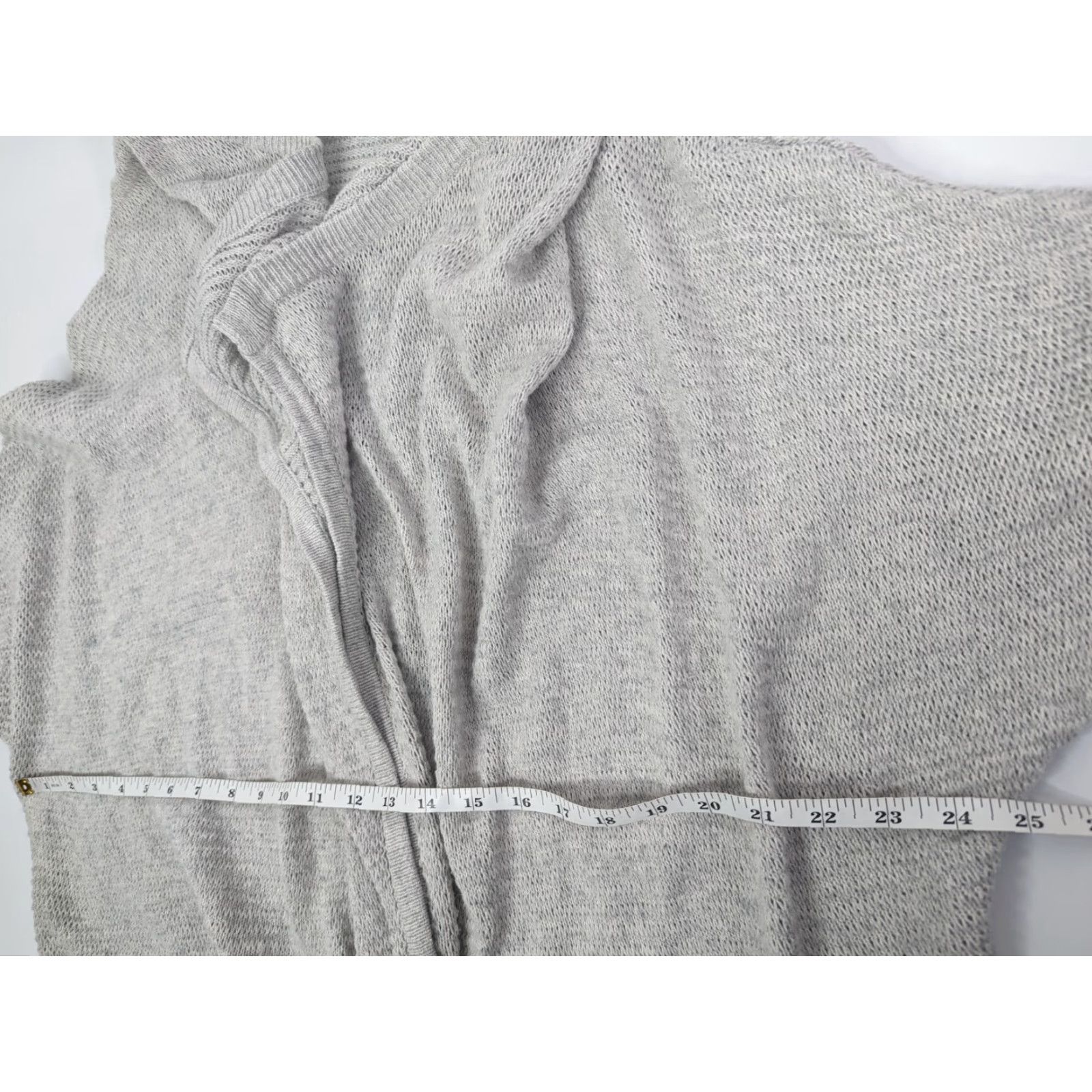 Madewell **Madewell Gray XL Dolman Sleeve Open Front Women's Cardigan Sweater** User: Madewell Gray XL Dolman Sleeve Open Front Women's Cardigan Sweater F3450 Size XL / US 12-14 / IT 48-50 - 5 Thumbnail