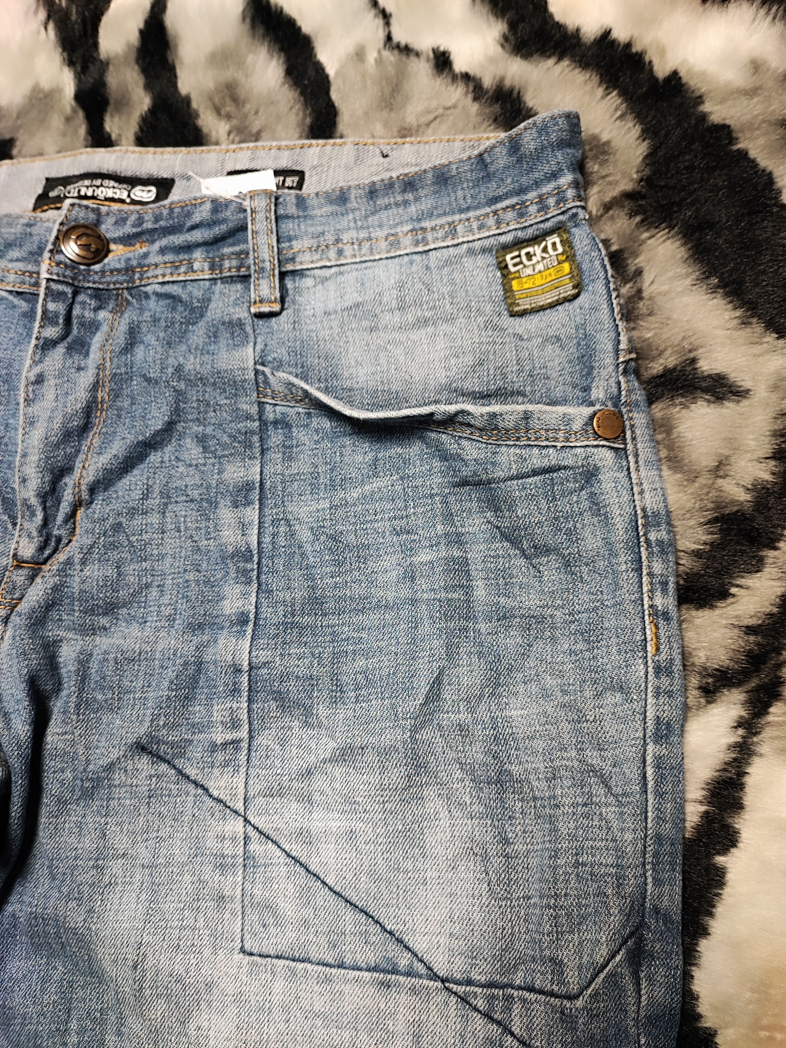 Ecko Unltd. BAGGY JEANS by ECKO ULTD Size US 36 / EU 52 - 9 Thumbnail