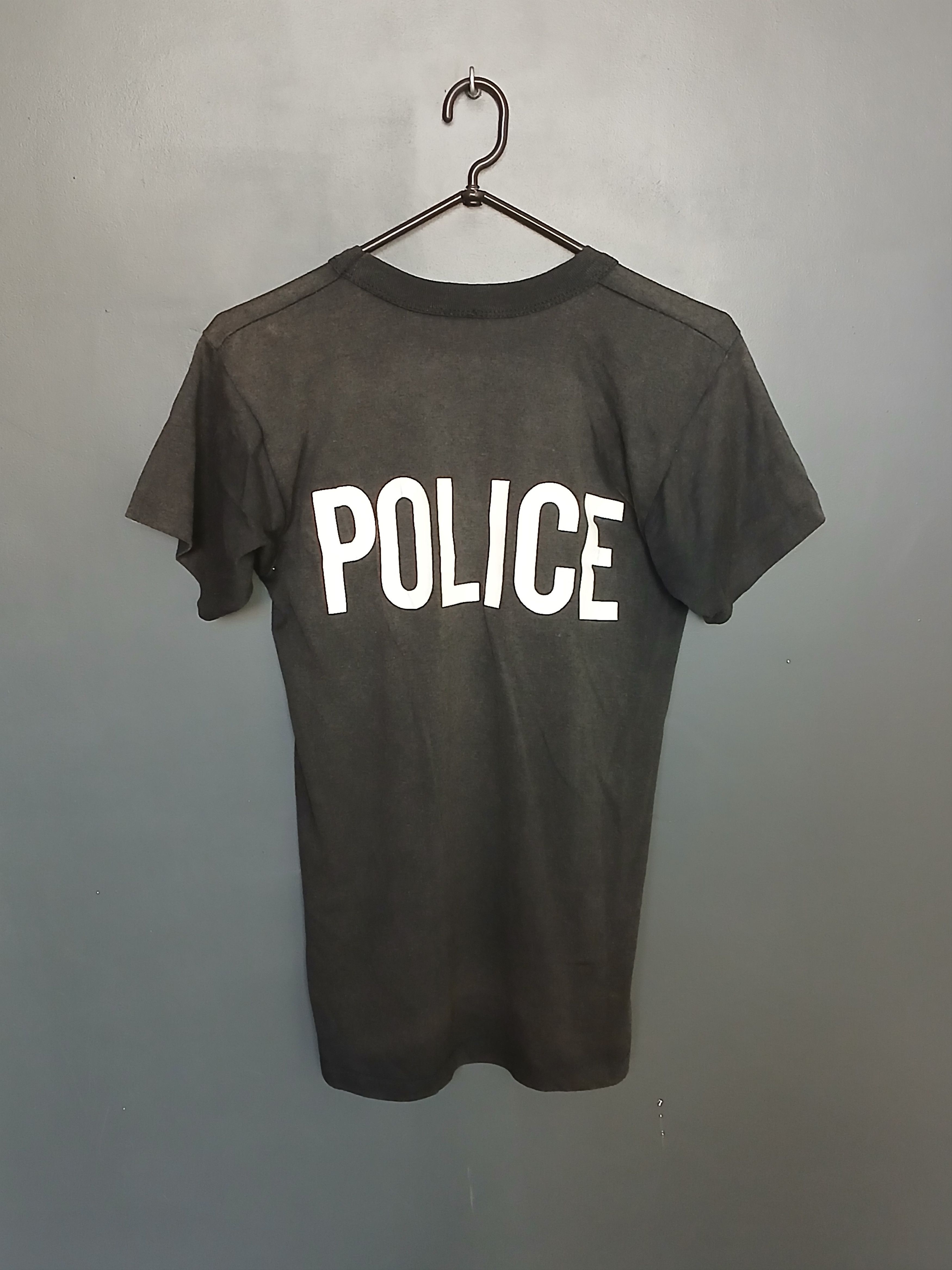 Rap Tees × Vintage Vintage Police Polizei T-Shirt Kanye West Size US S / EU 44-46 / 1 - 2 Thumbnail