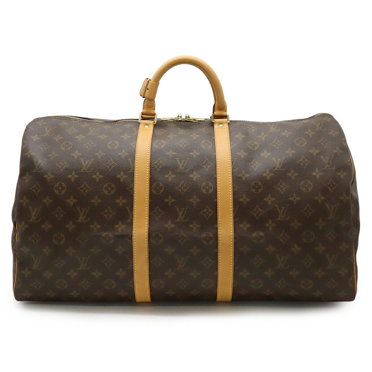 Louis Vuitton Louis Vuitton Louis Vuitton Keepall Monogram Travel Boston Bag Textile Travel Bag M41424 DUTY FREE for USA Size ONE SIZE - 1 Thumbnail