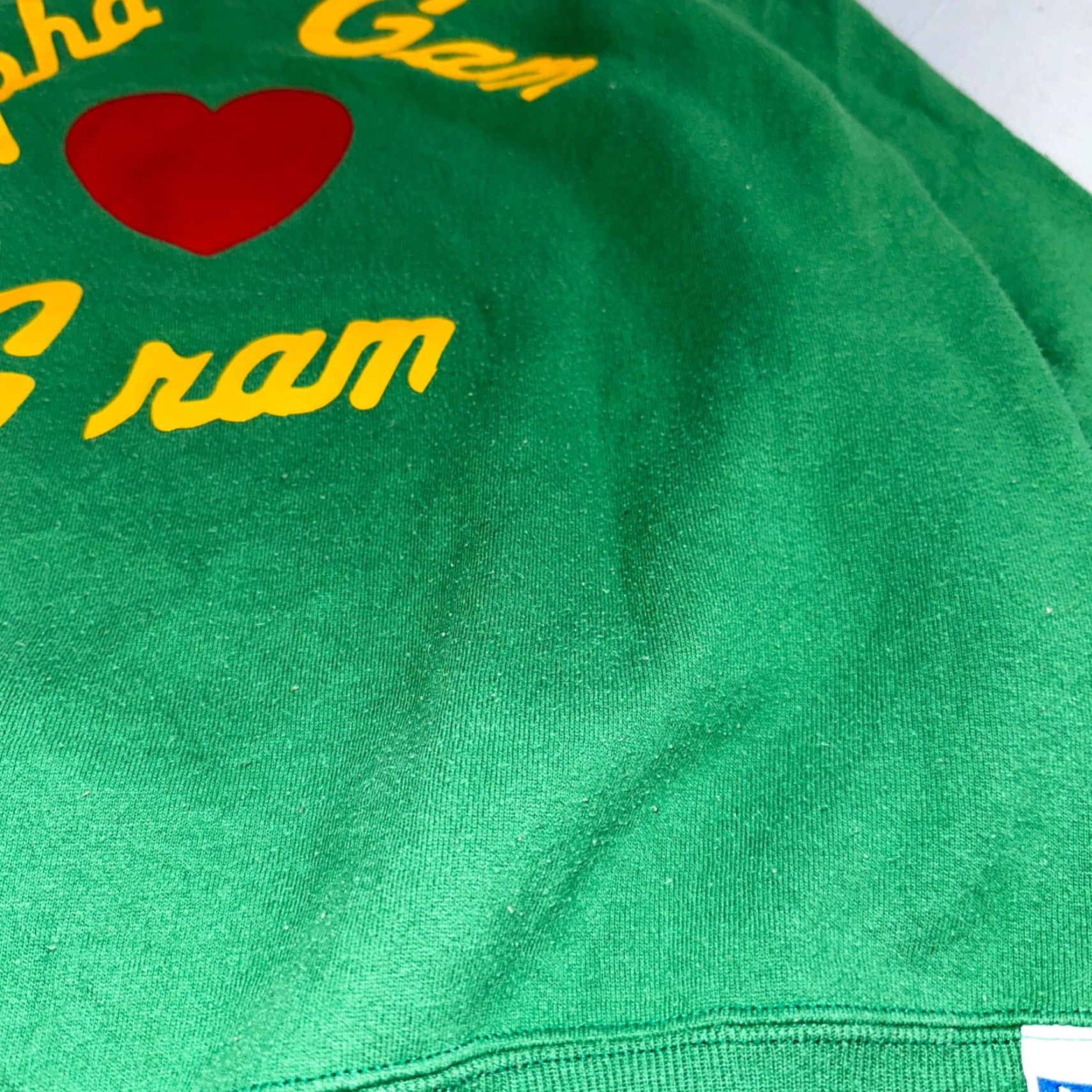 Russell Athletic VINTAGE Russell Athletic Sweatshirt Men L Crewneck All Seasons Green 90s College Sports Size US L / EU 52-54 / 3 - 4 Thumbnail