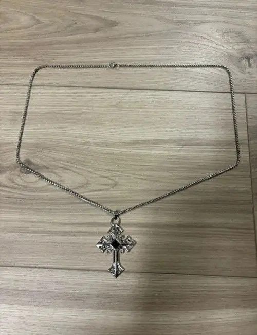 Japanese Brand Black Ore Cross Necklace Size ONE SIZE - 8 Thumbnail