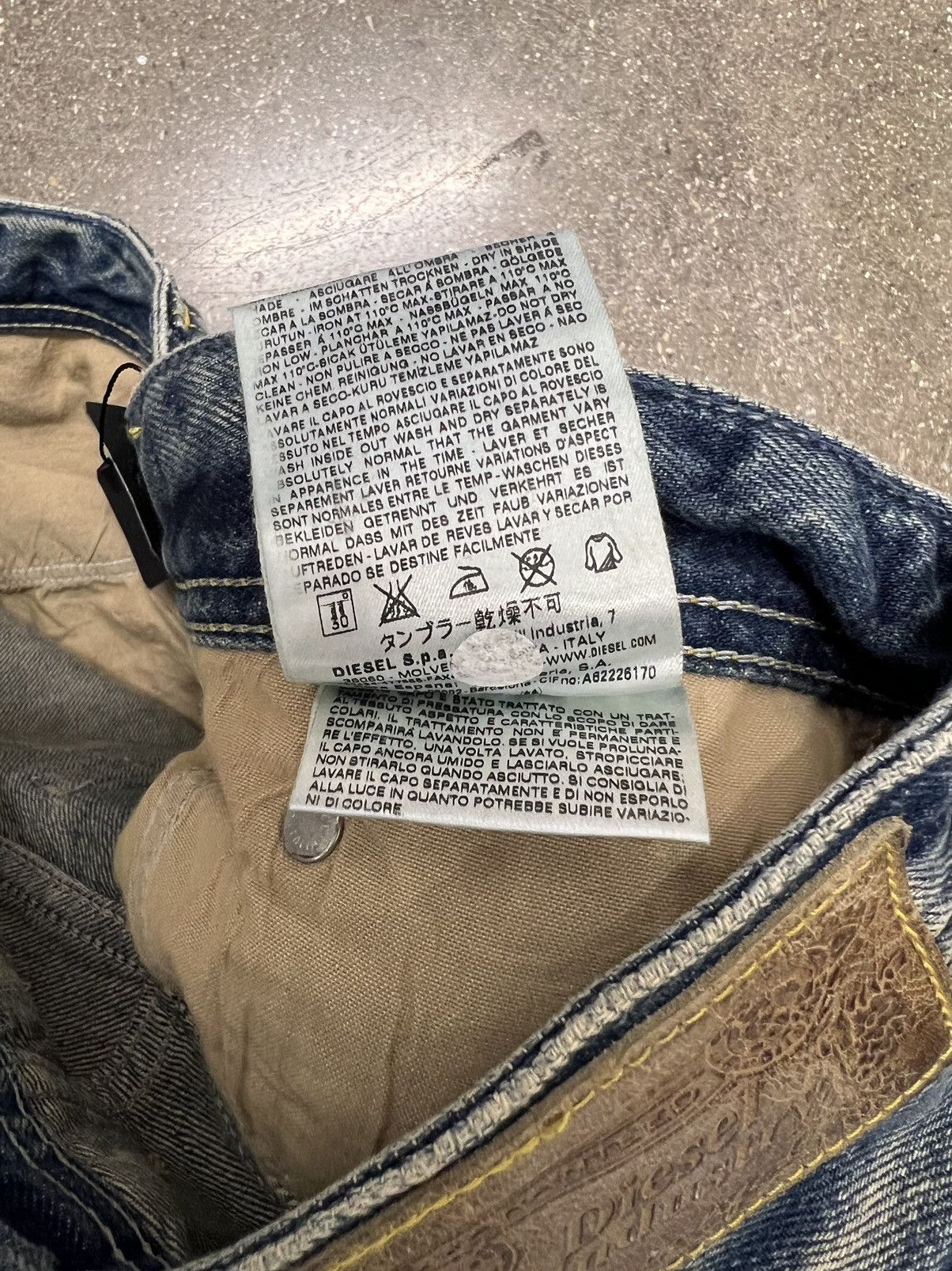 Diesel Diesel 08 Viker Denim Pants Size US 28 / EU 44 - 7 Thumbnail