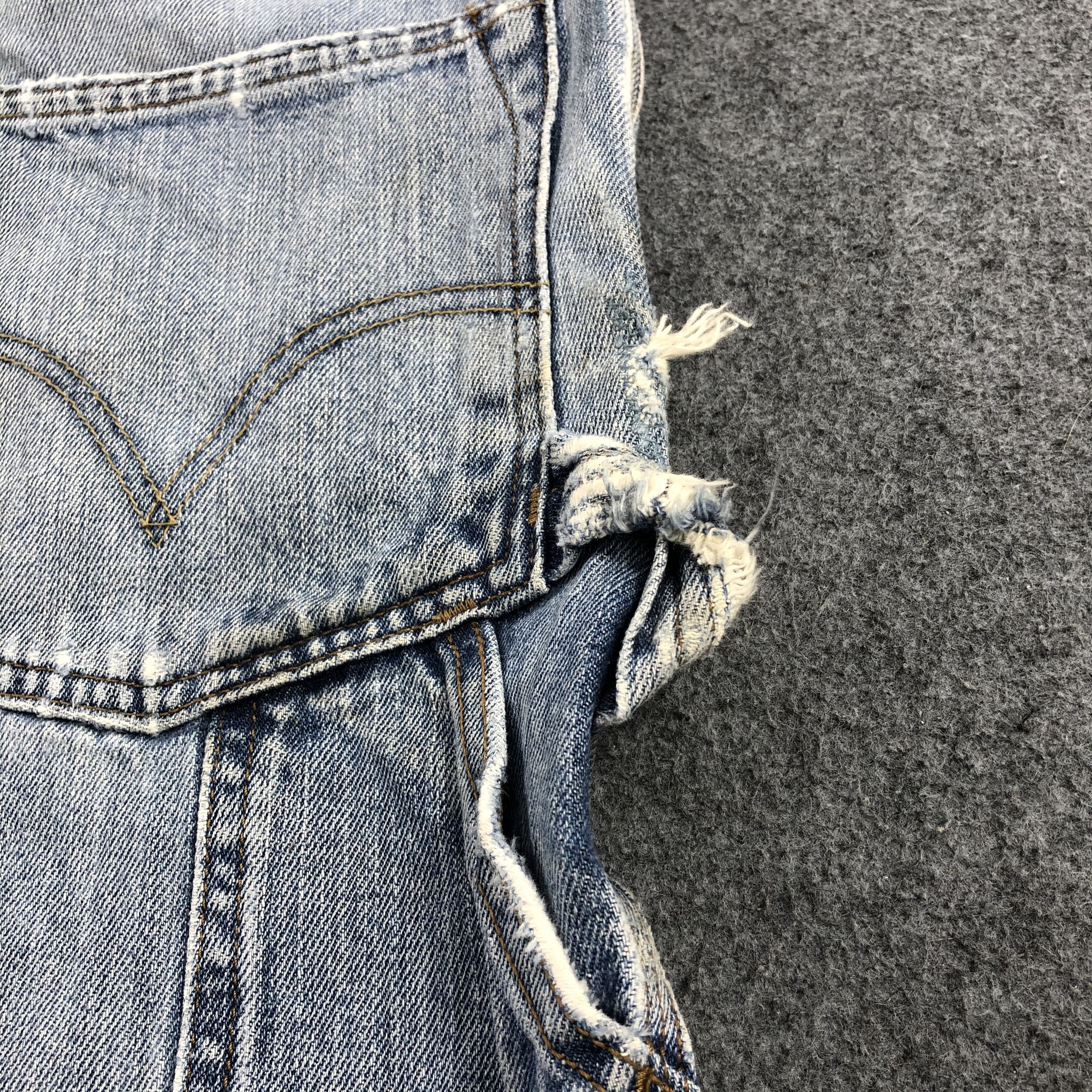 Levi's × Vintage Vintage Distress Levis 550 Carpenter Jeans-JM1146 Size US 38 / EU 54 - 9 Thumbnail