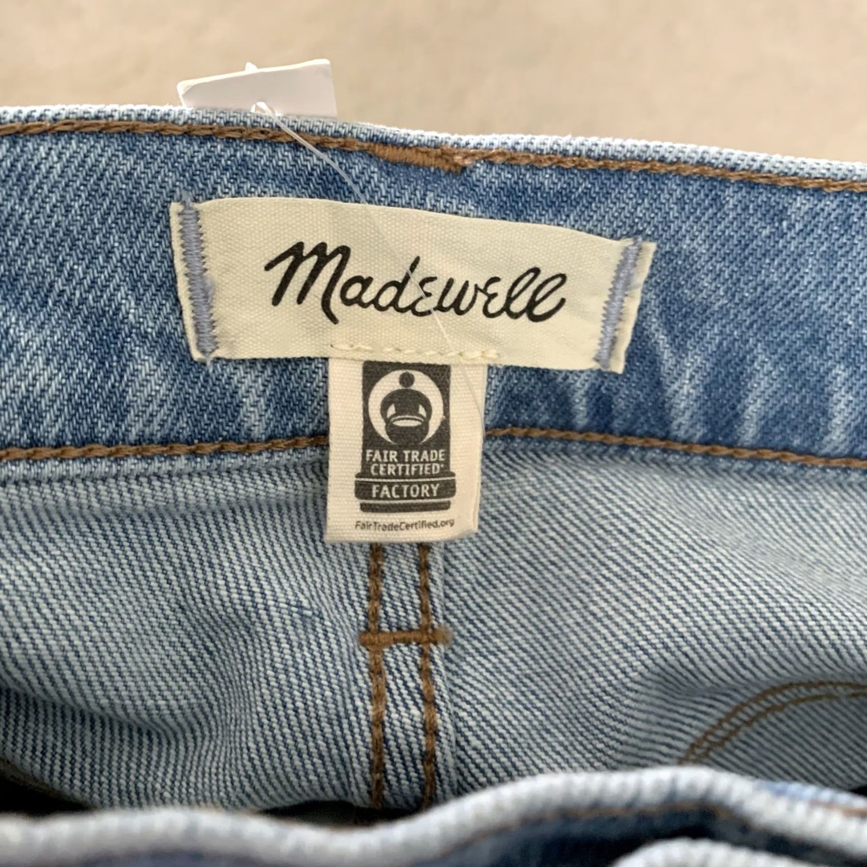Madewell Madewell Jeans Womens 27 The Perfect Vintage Ankle High Rise Blue Denim NJ175 Size 27" / US 4 / IT 40 - 6 Thumbnail