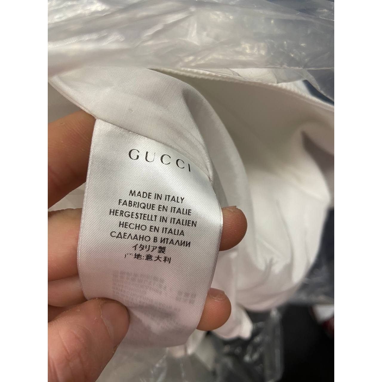 Gucci Gucci White Fitted Cotton Jacket Silver Buttons UK 12 L Size M / US 6-8 / IT 42-44 - 5 Thumbnail