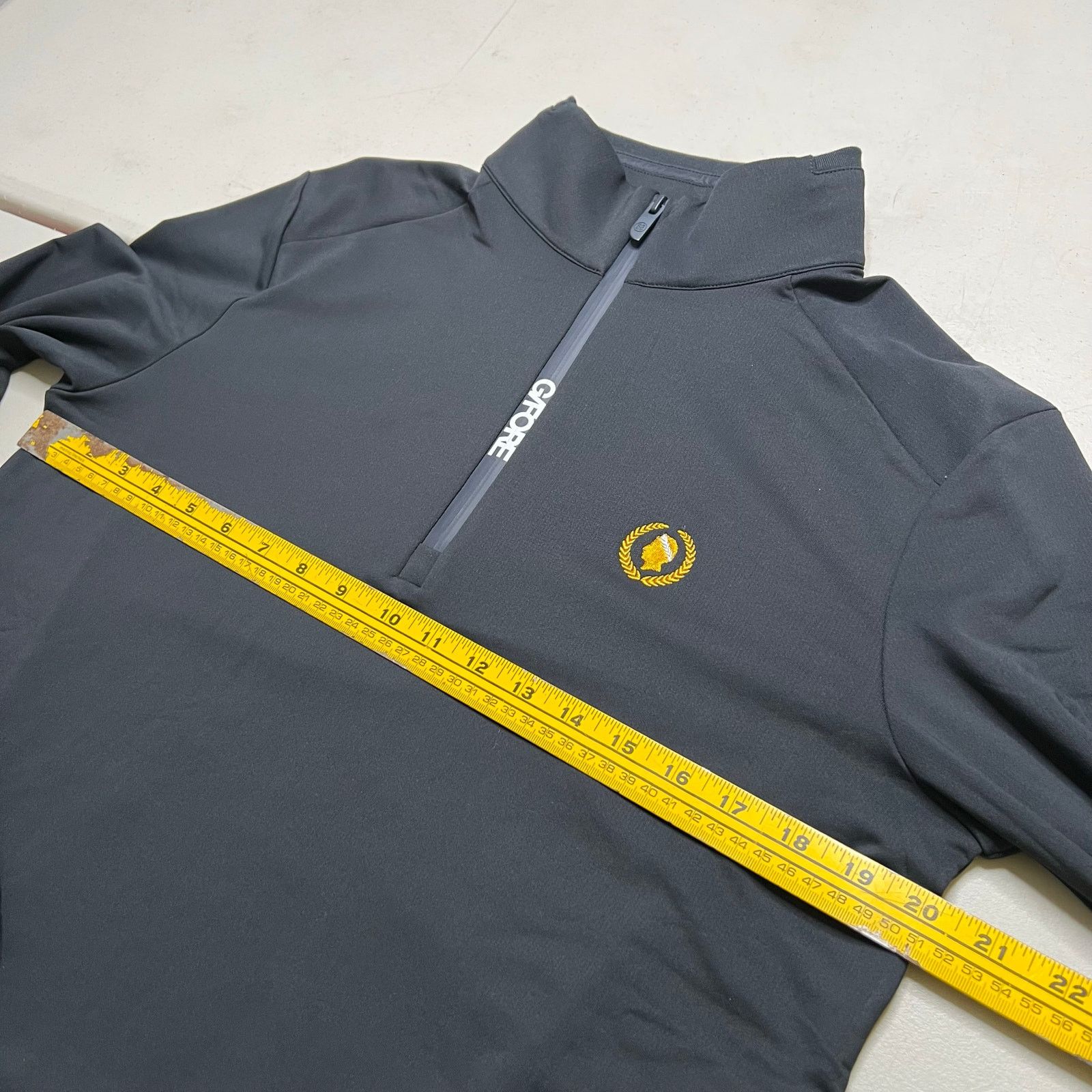 G/FORE G/FORE Quarter Zip Pullover Onyx Black S Golf Performance T Size US S / EU 44-46 / 1 - 7 Thumbnail