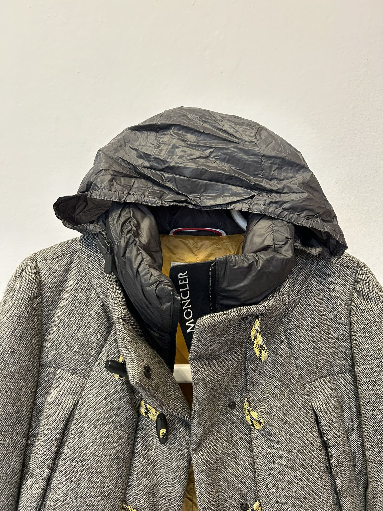 Moncler Moncler grenoble medel giubbotto wool puffer jacket Size M / US 6-8 / IT 42-44 - 4 Thumbnail