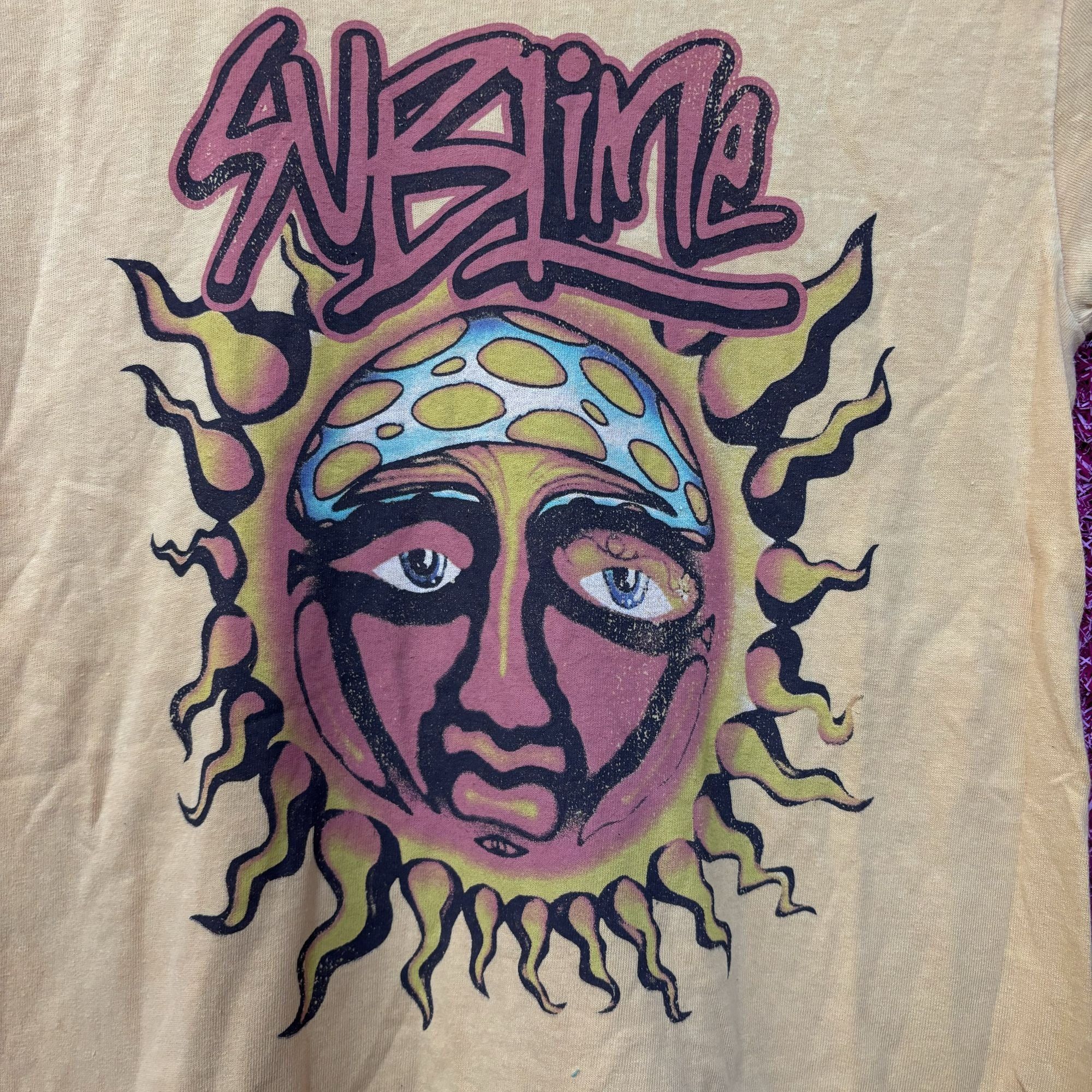Band Tees × Sublime Sublime 40 Oz to Freedom Monochrome yellow Rock Tee size sma Size US S / EU 44-46 / 1 - 2 Thumbnail