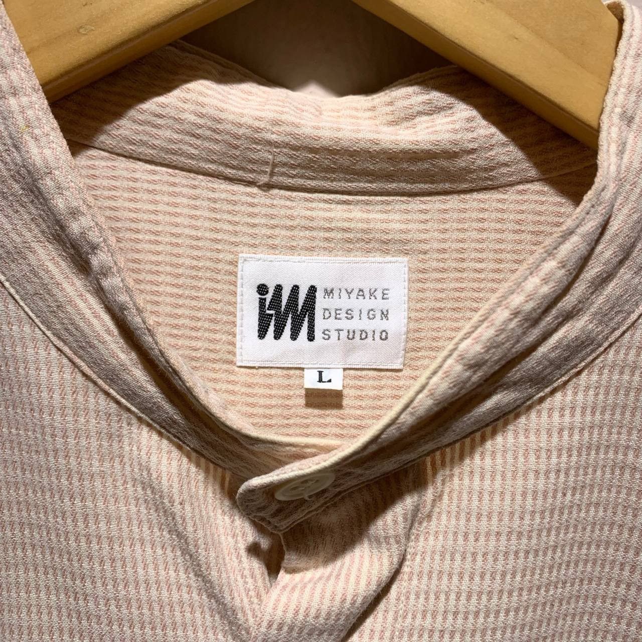 Issey Miyake Issey Miyake Design Studio Mandarin Collar Button Up Shirts Size US L / EU 52-54 / 3 - 9 Thumbnail