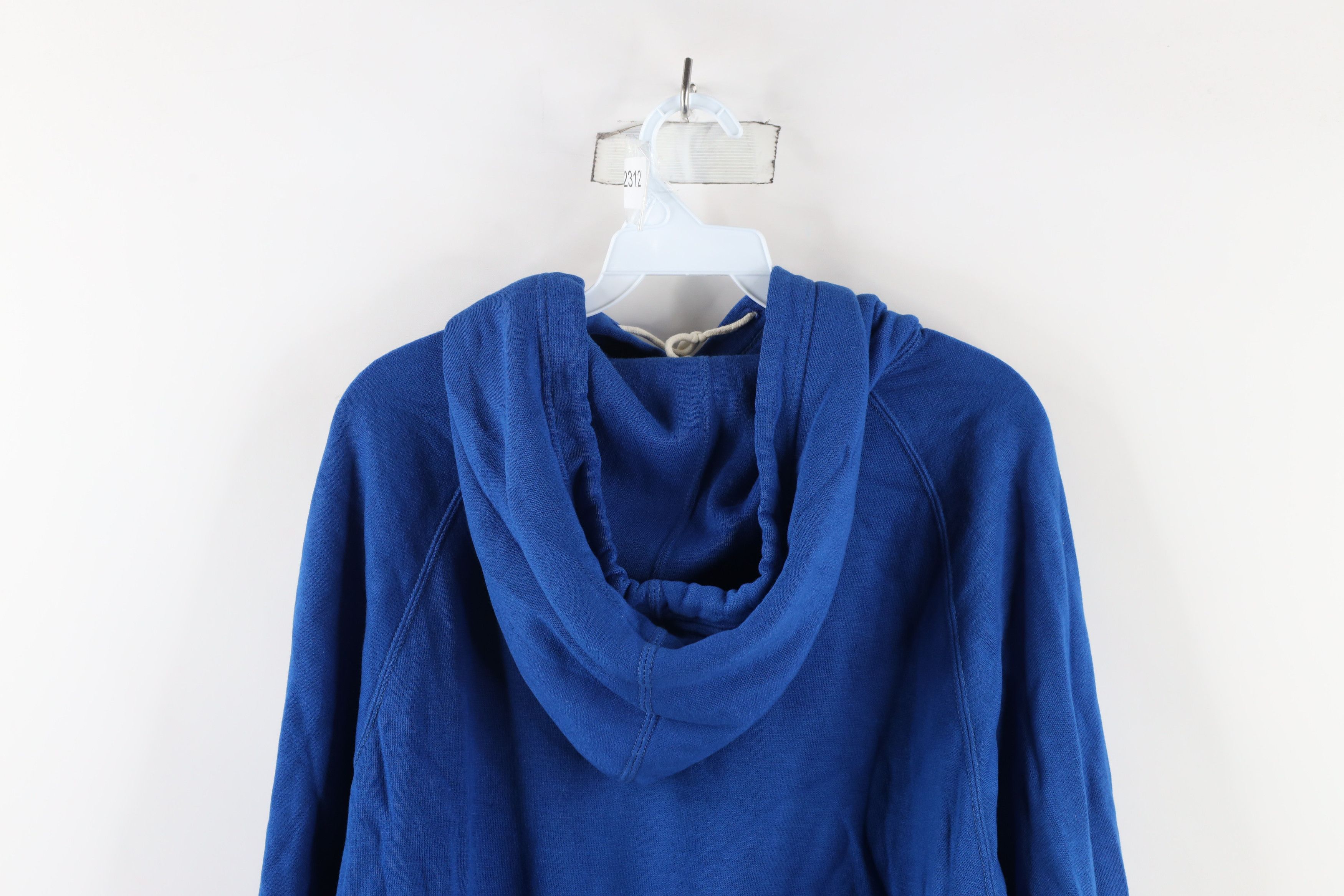 Vintage Vintage 70s 80s Streetwear Hoodie Sweatshirt Royal Blue Size US M / EU 48-50 / 2 - 12 Thumbnail