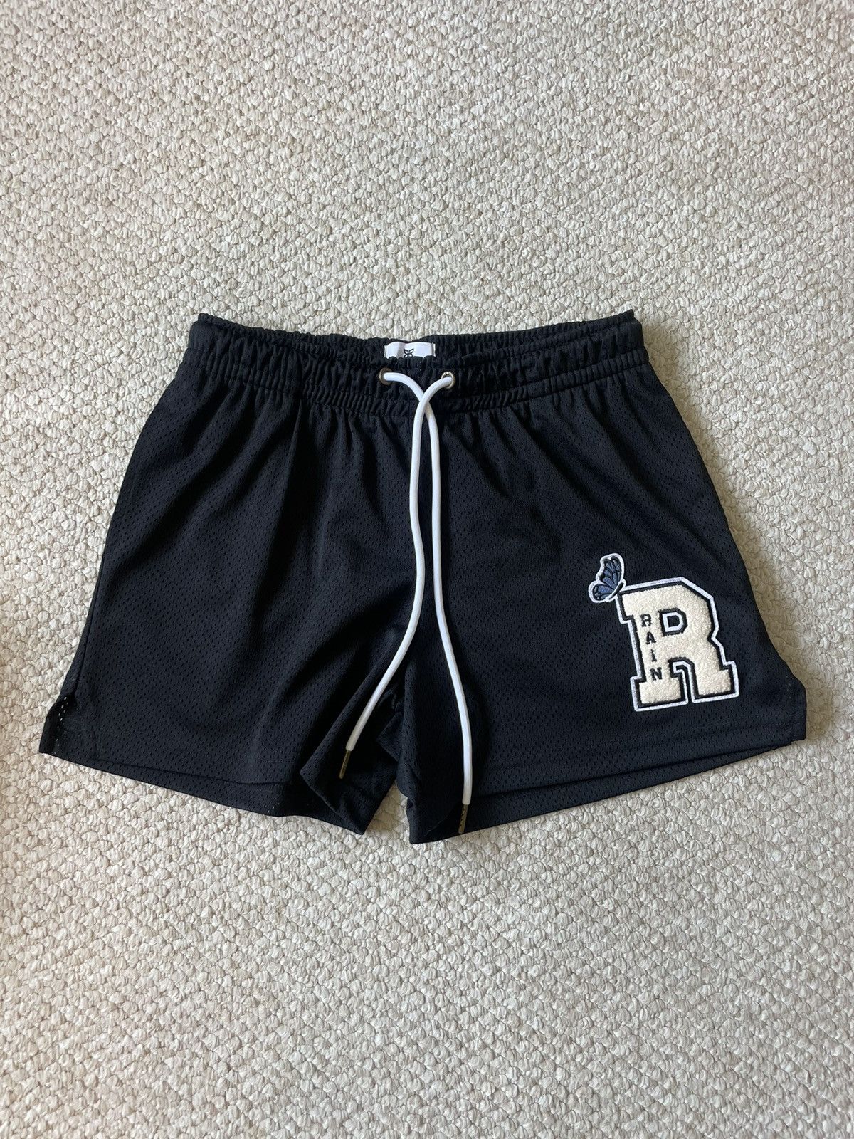 Japanese Brand Ryoko Rain Black Classic Mesh Shorts Size US 30 / EU 46 - 1 Thumbnail