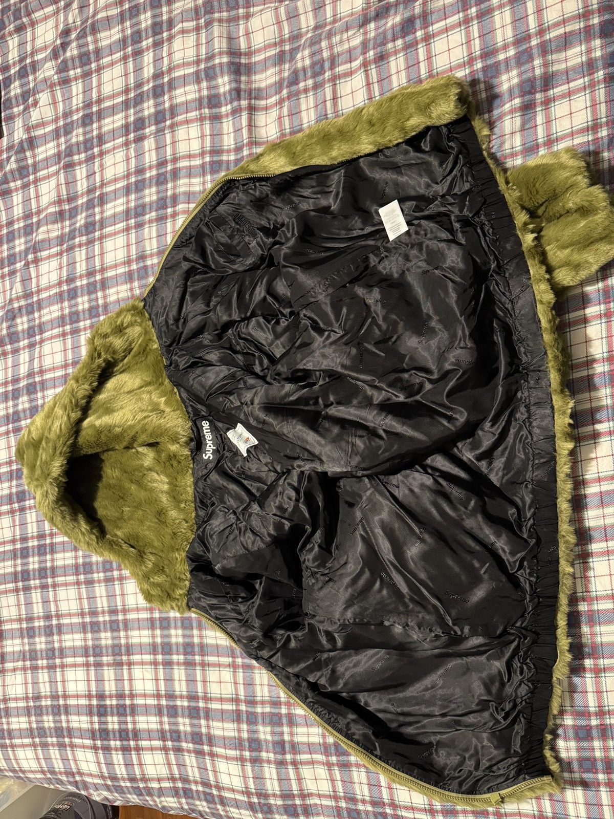 Supreme Supreme Faux Fur Hooded Jacket Size US L / EU 52-54 / 3 - 6 Thumbnail