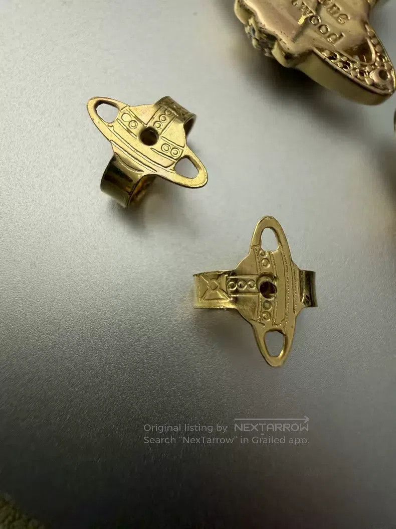 Vivienne Westwood Vivienne Westwood Saturn Earrings Size ONE SIZE - 3 Thumbnail