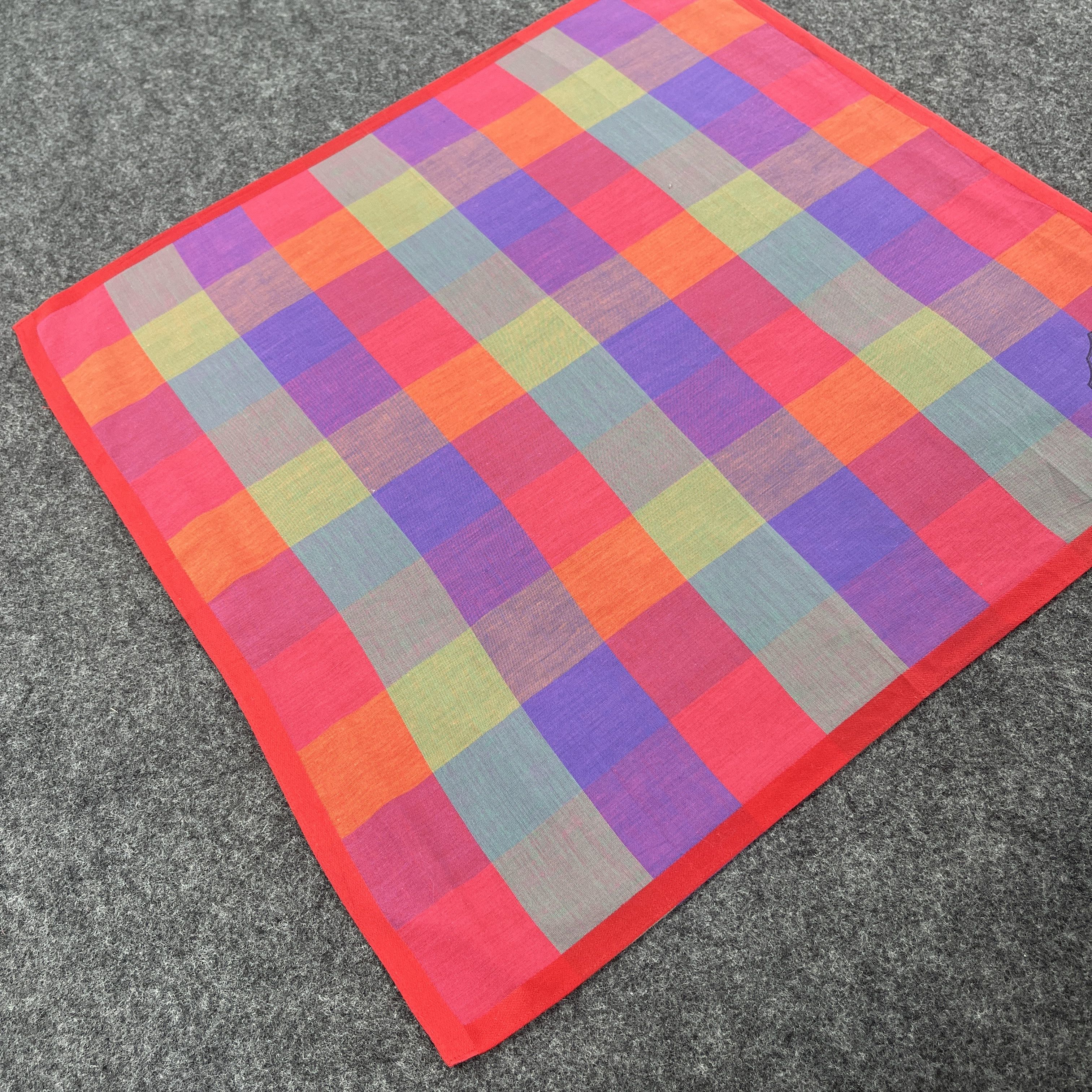 Michiko Koshino × Vintage Michiko Koshino Handkerchief / Bandana / Neckerchief B195 Size ONE SIZE - 6 Thumbnail