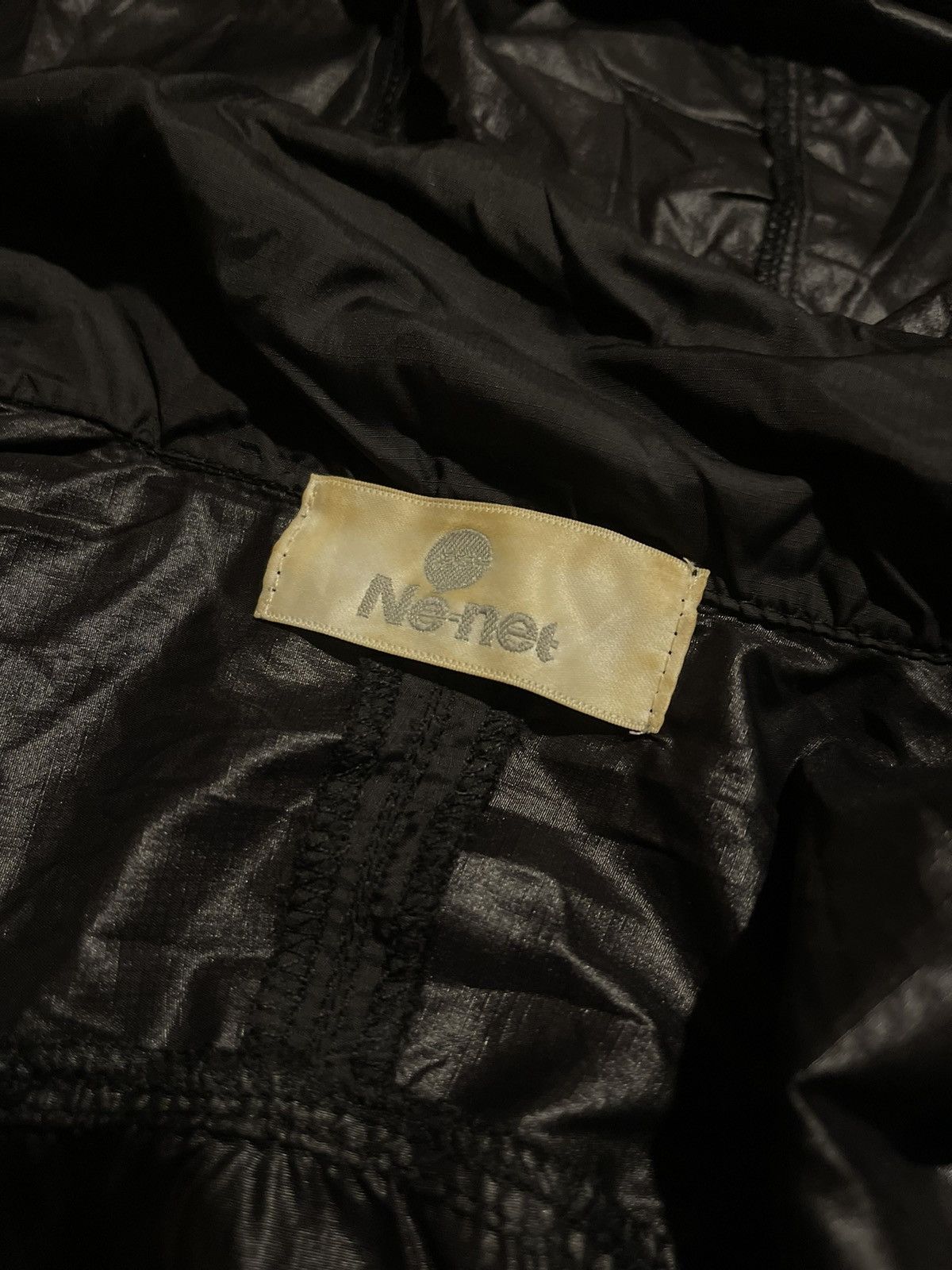 Issey Miyake Vintge Ne Net Nylon Zipper Jacket Size US L / EU 52-54 / 3 - 4 Thumbnail