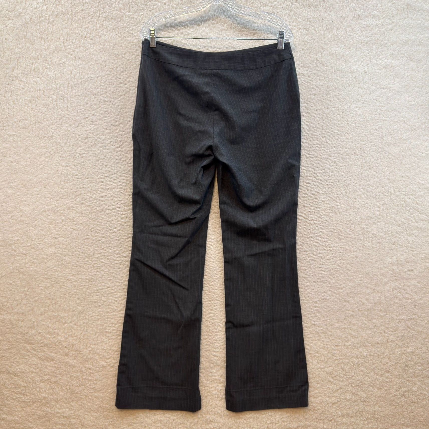 Gap VINTAGE Gap Trousers Dress Pants 12 14 30 32 Grey Pinstripe Corpcore Office Womens Size 34" / US 12 / IT 48 - 2 Thumbnail