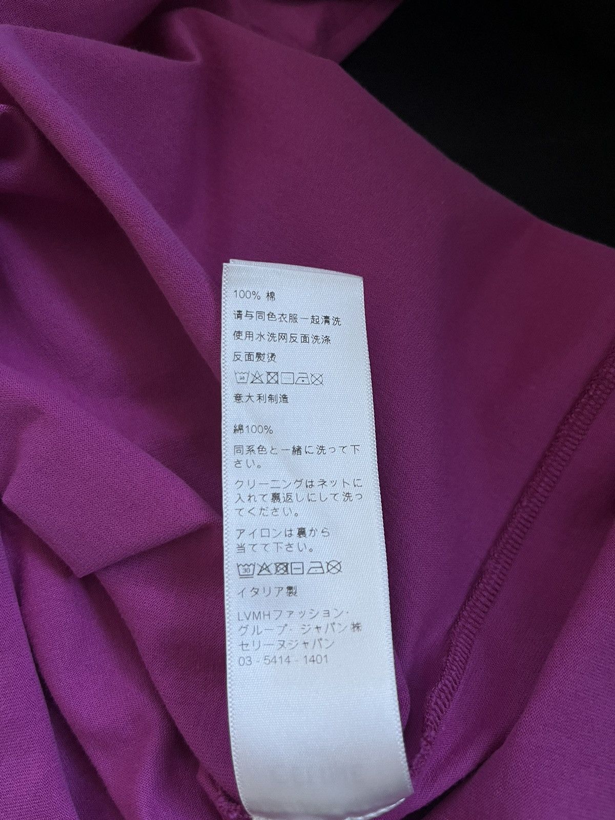 Celine × Hedi Slimane Celine Paris by Hedi Slimane Pink Tee Size US S / EU 44-46 / 1 - 7 Thumbnail