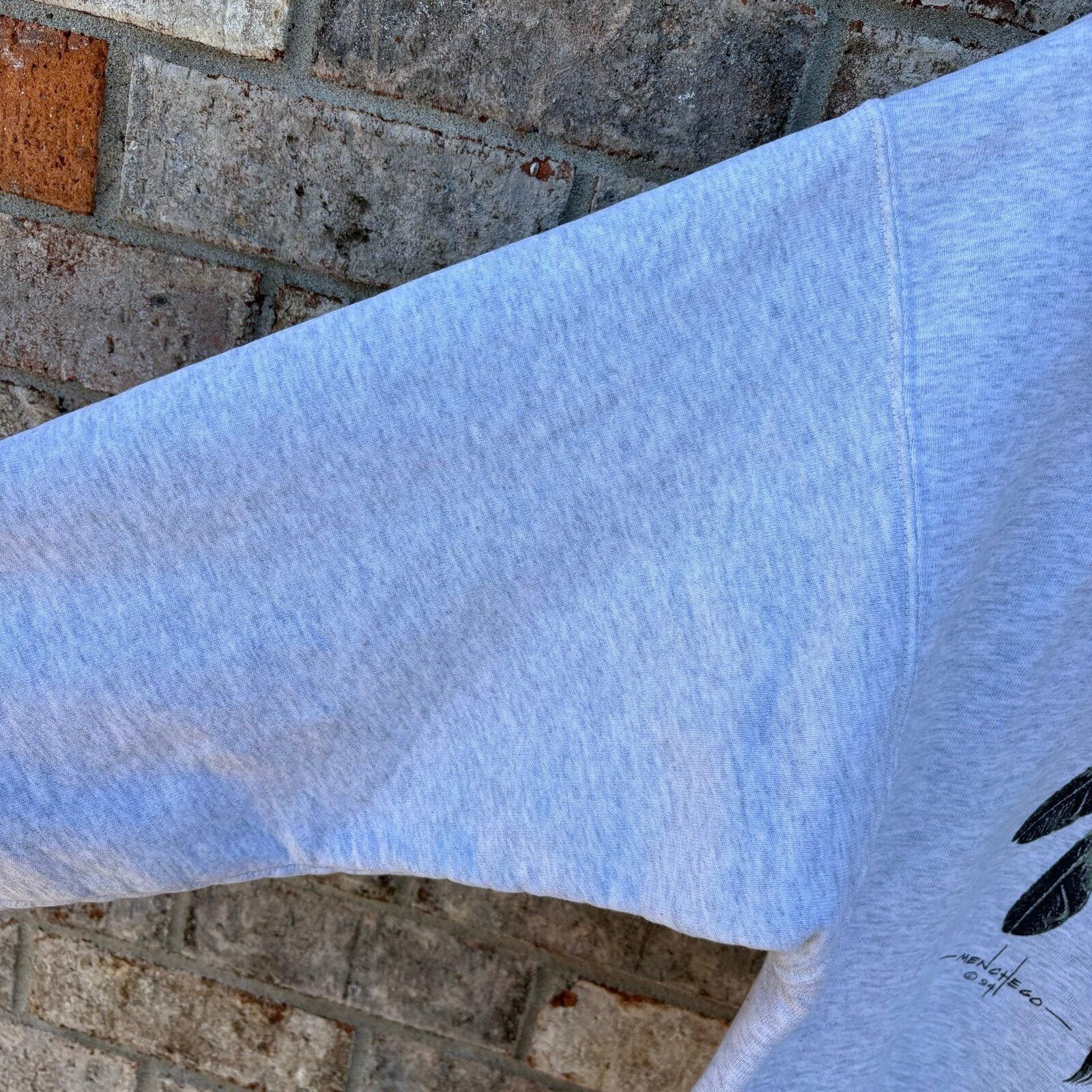 Fruit Of The Loom Vintage 90s Native American sweatshirt Size US L / EU 52-54 / 3 - 6 Thumbnail