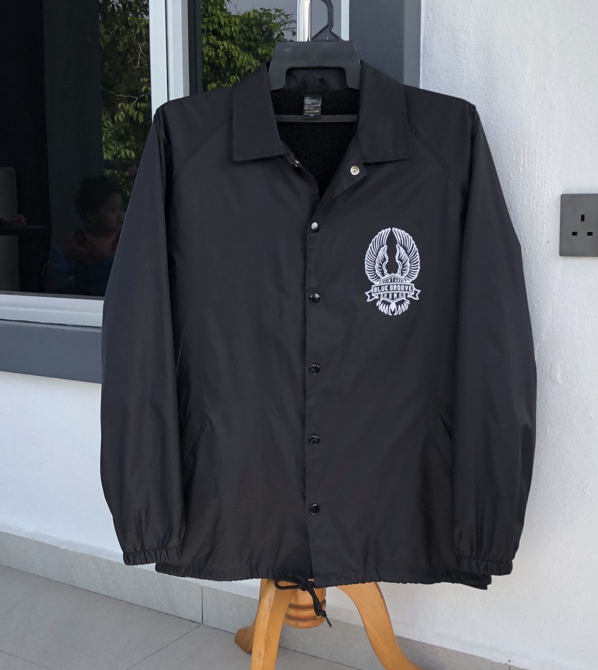 Harley Davidson VINTAGE HDMC BLUE GROOVE WATERPROOF NYLON SHERPA LINED COACH Size US M / EU 48-50 / 2 - 7 Thumbnail