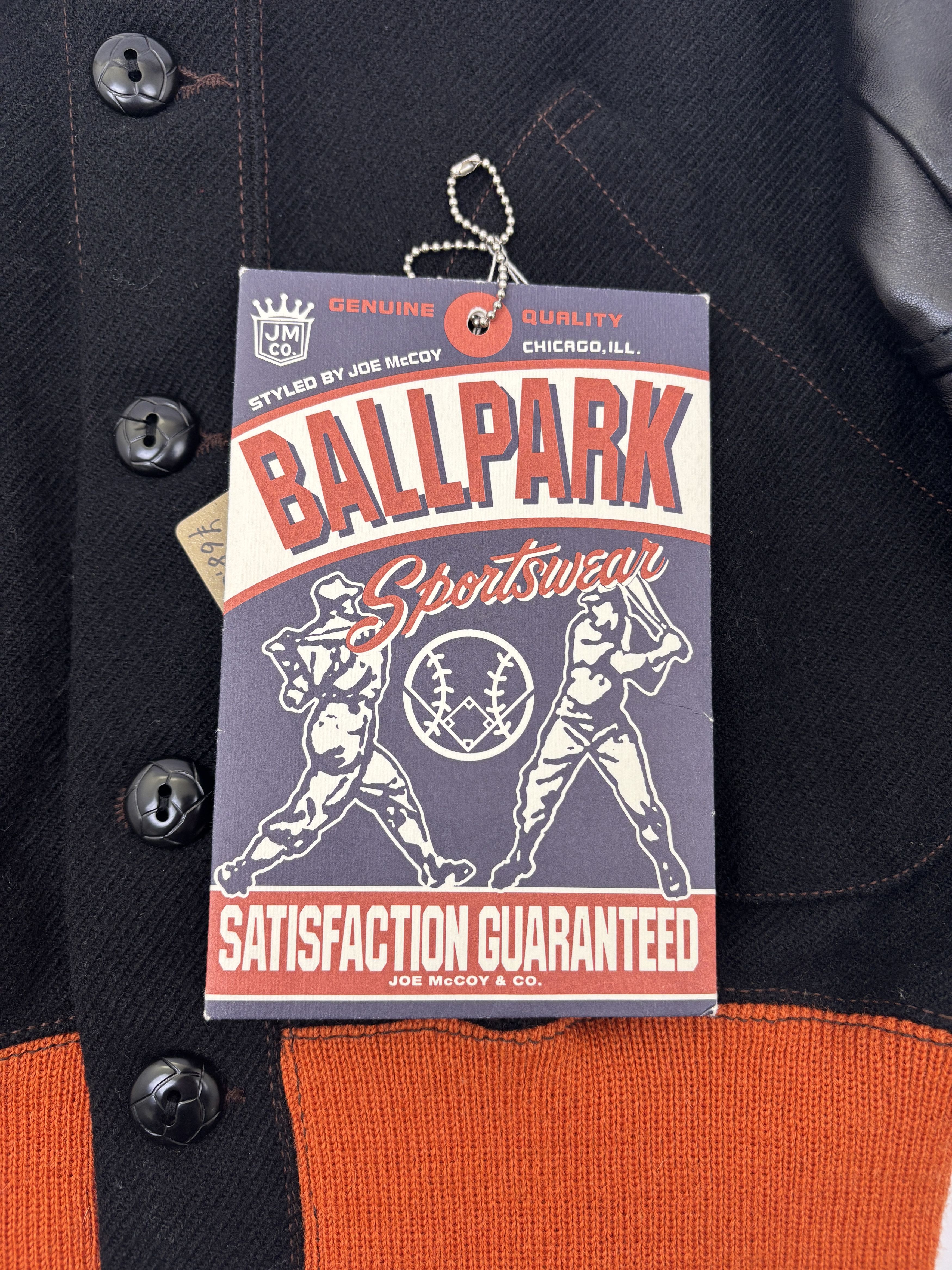 The Real McCoy's The Real McCoy’s Varsity Jacket Wool Leather Chenille Patch Size US S / EU 44-46 / 1 - 2 Thumbnail