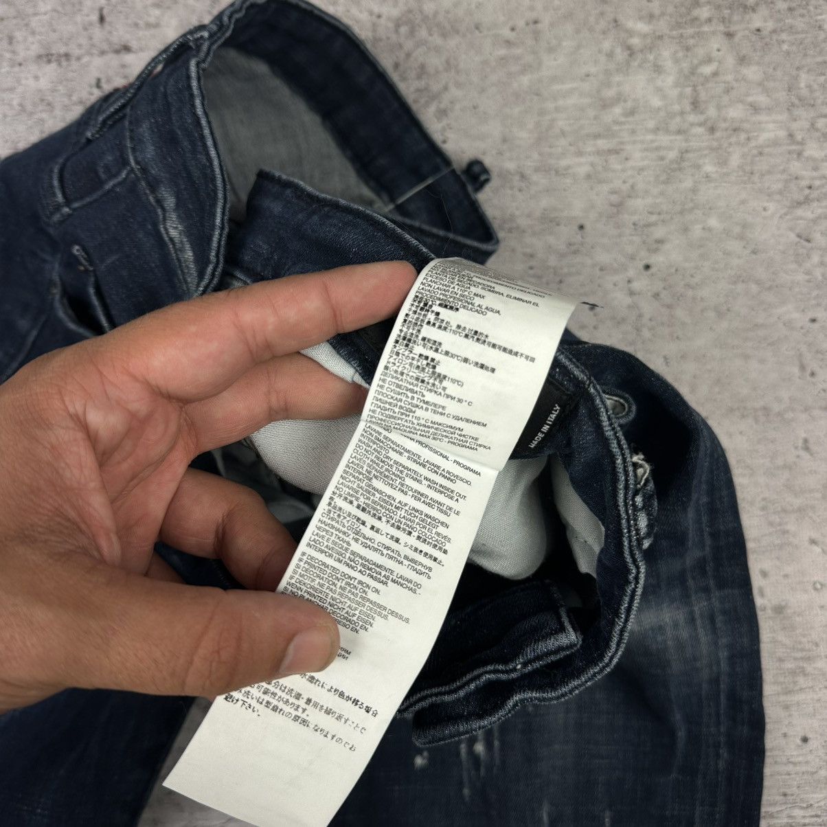Dsquared2 Dsquared2 Vintage Tidy Biker Denim Jeans Pants Size US 34 / EU 50 - 9 Thumbnail