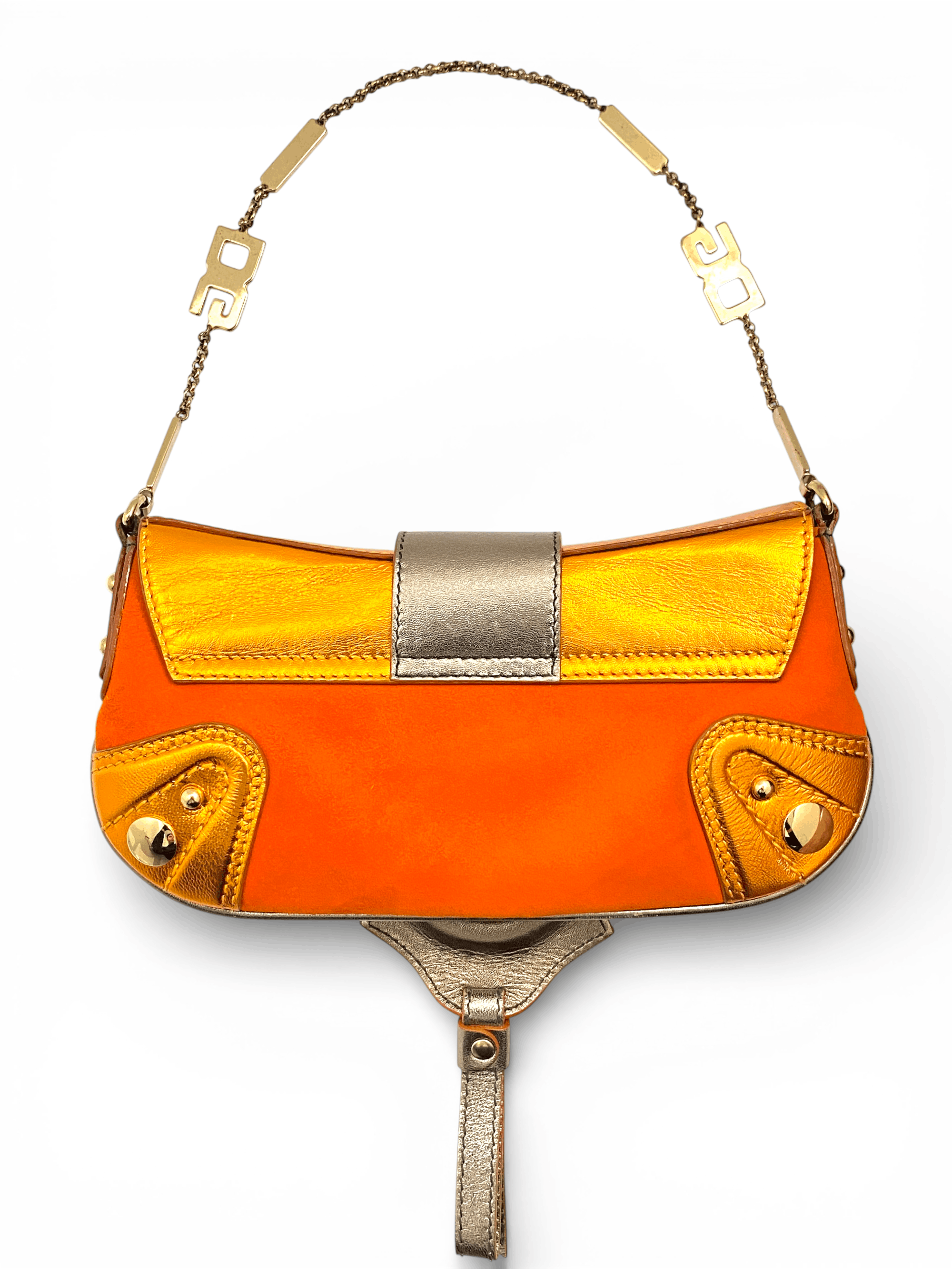 Dolce & Gabbana Dolce & Gabbana DG D-Ring Baguette Chain Shoulder Hand Bag Size ONE SIZE - 9 Thumbnail