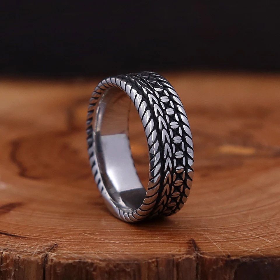 Jewelry Creative Retro Simple Braided Ring Size ONE SIZE - 4 Thumbnail