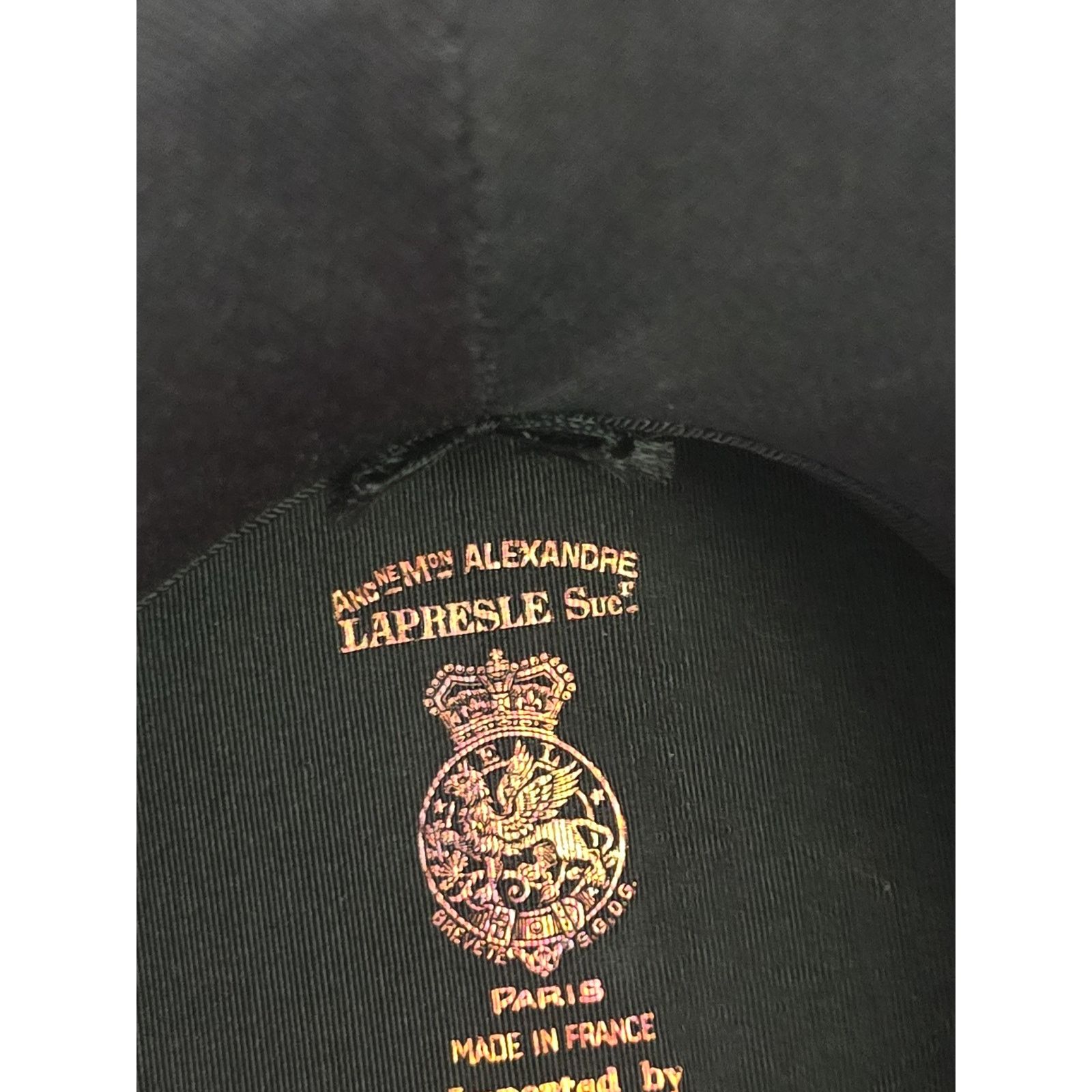 Other French Made Collapsible Opera Hat Alexandre Lapresle Paris Size ONE SIZE - 6 Thumbnail