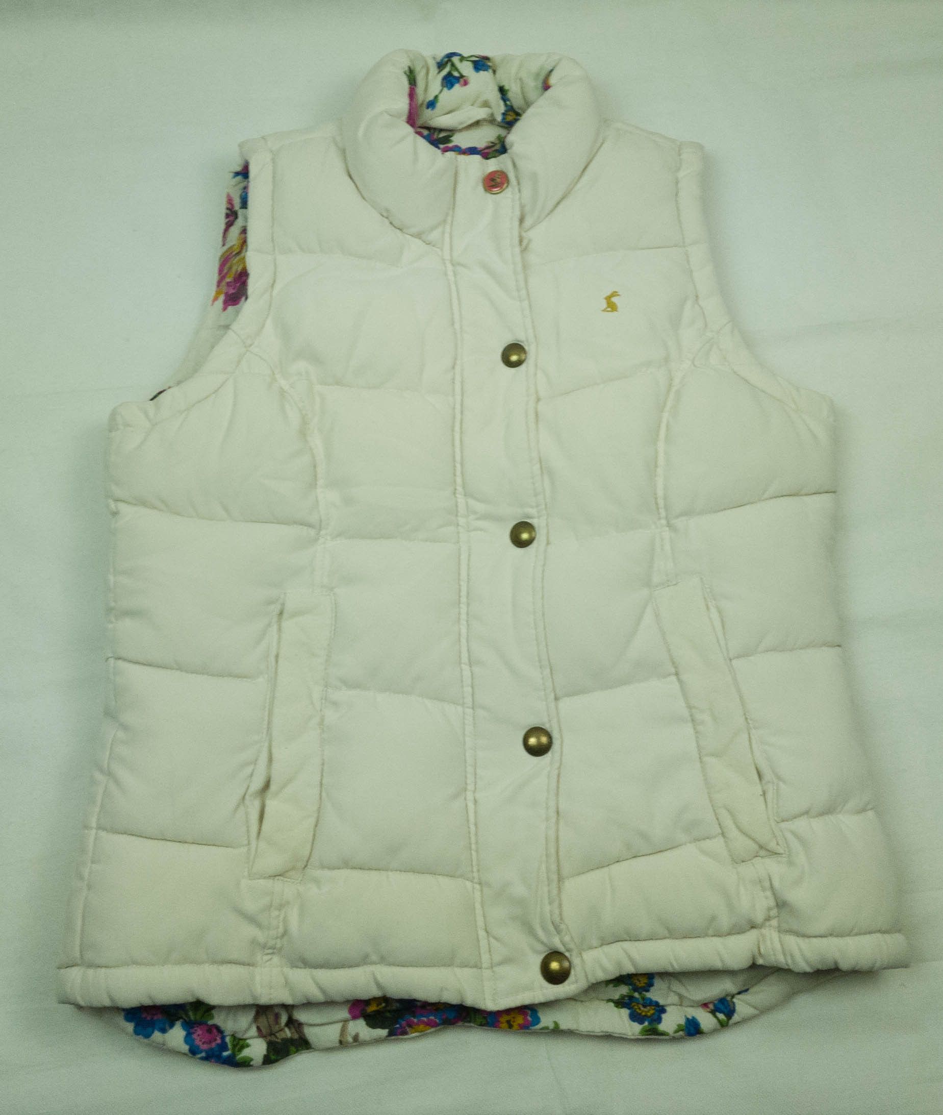 Other Joules womens zip vest waistcoat size UK-10 (LABEL UK-12) Size M / US 6-8 / IT 42-44 - 3 Thumbnail