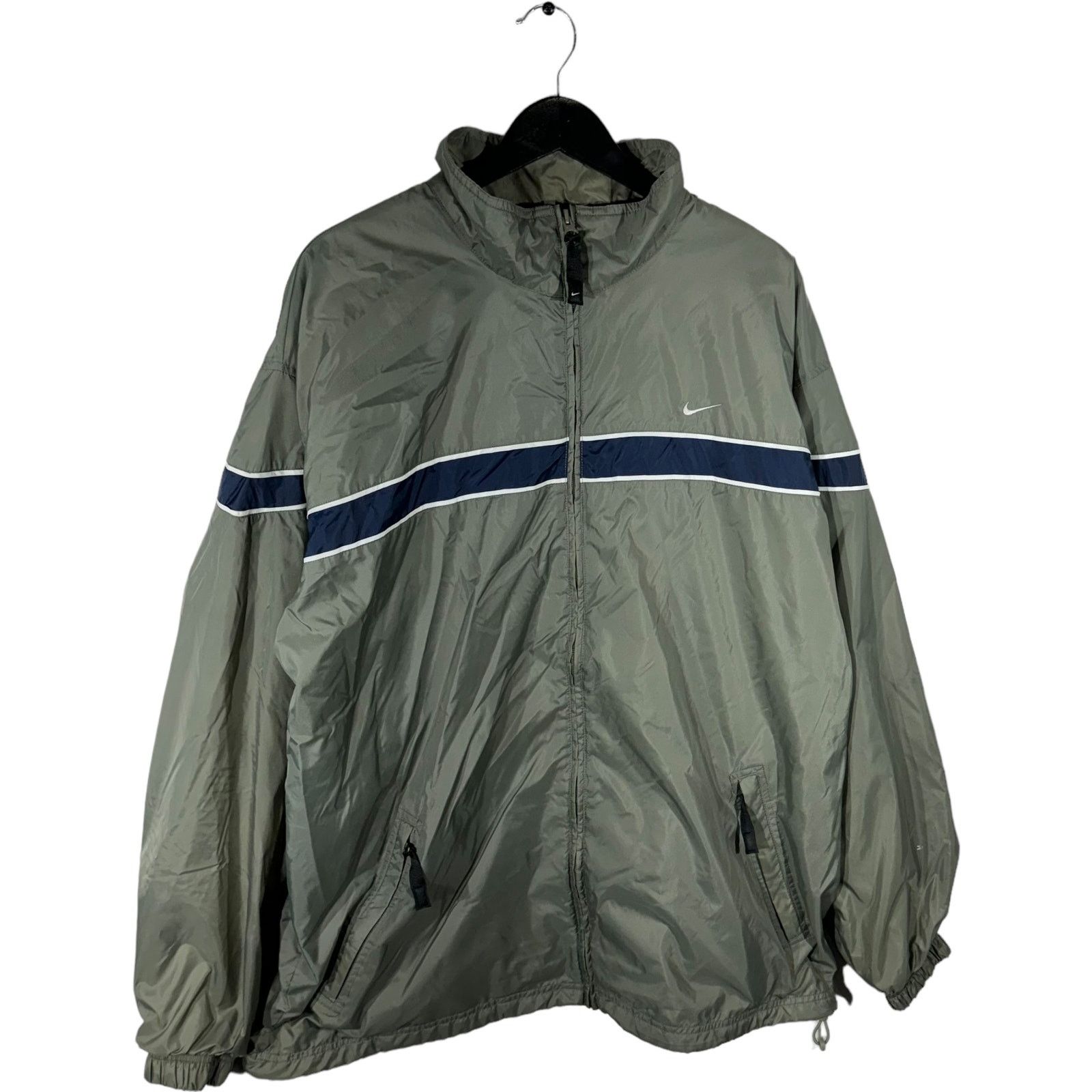 Nike Nike Full Zip Windbreaker Size US XL / EU 56 / 4 - 4 Thumbnail