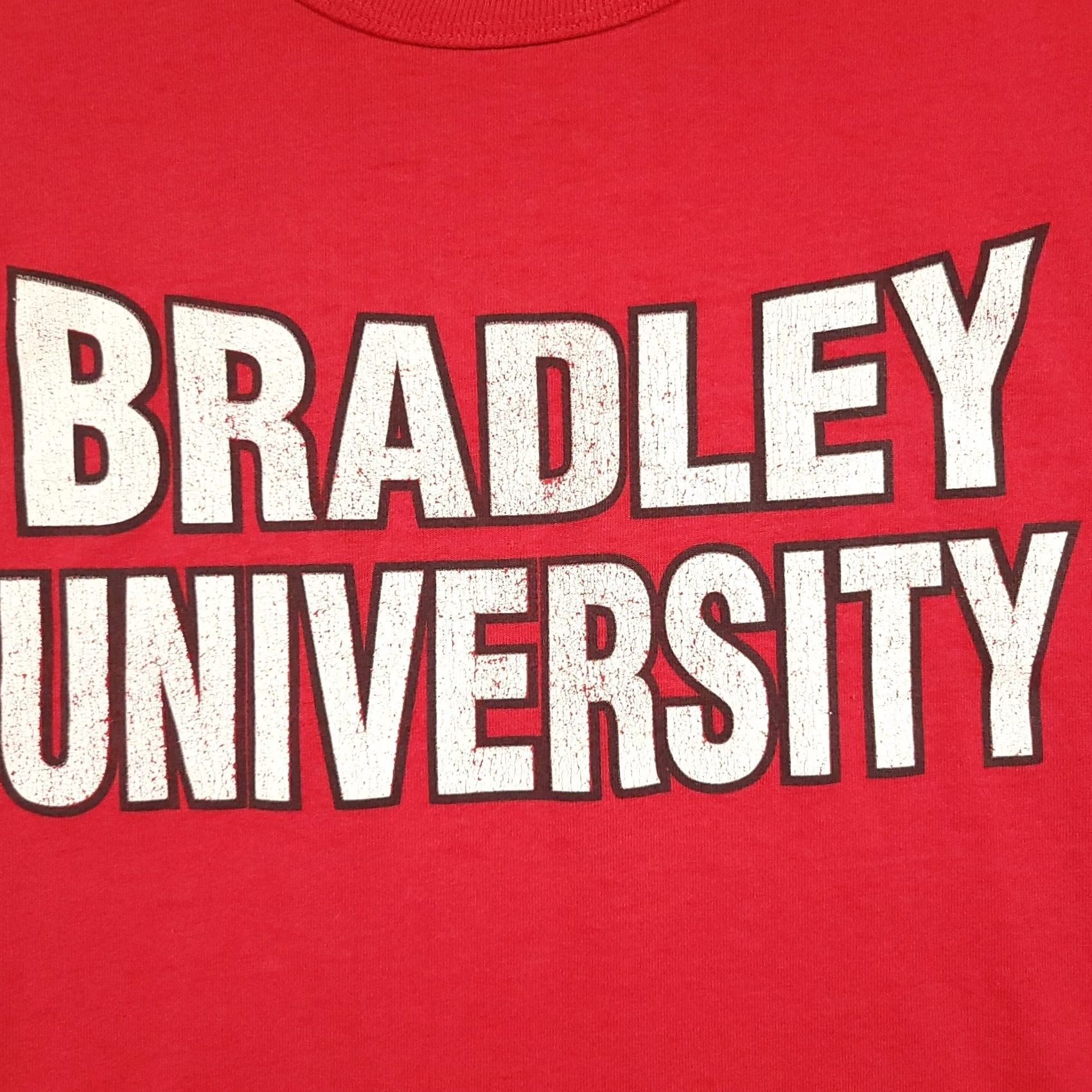 Vintage VINTAGE Bradley University 1999 Orientation T Shirt Mens XL Red Russell USA Russell USA Shirt Mens XL Red Vintage Size US XL / EU 56 / 4 - 6 Thumbnail