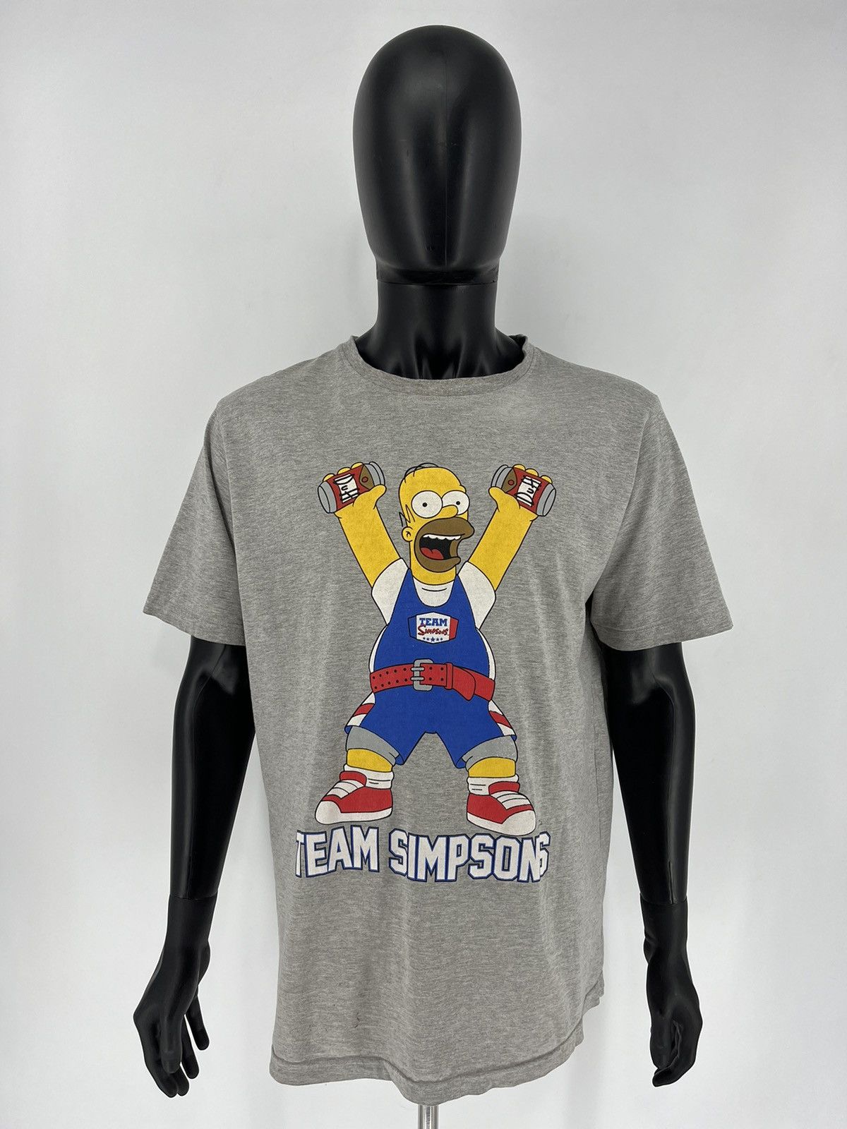 The Simpsons × Vintage Vintage Y2K Street The Simpsons Team Duff Graphic T-Shirt Size US XL / EU 56 / 4 - 2 Thumbnail