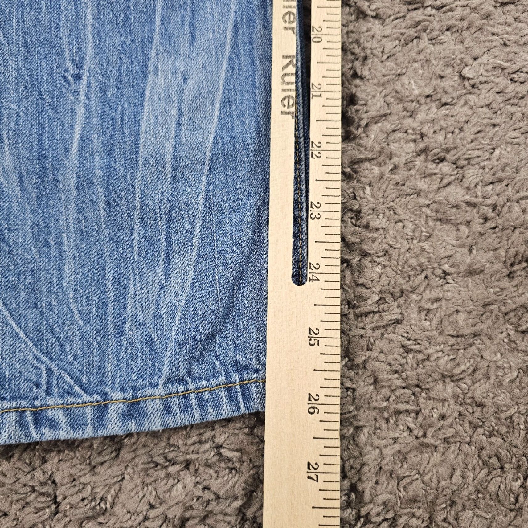 Vintage Joe's Jeans Jeans Women 28 Boyfriend Crop Light Wash Distressed Ex Lover 30x26 Blue Cotton Denim Regular Inseam 26 in Womens Size 28" / US 6 / IT 42 - 7 Thumbnail